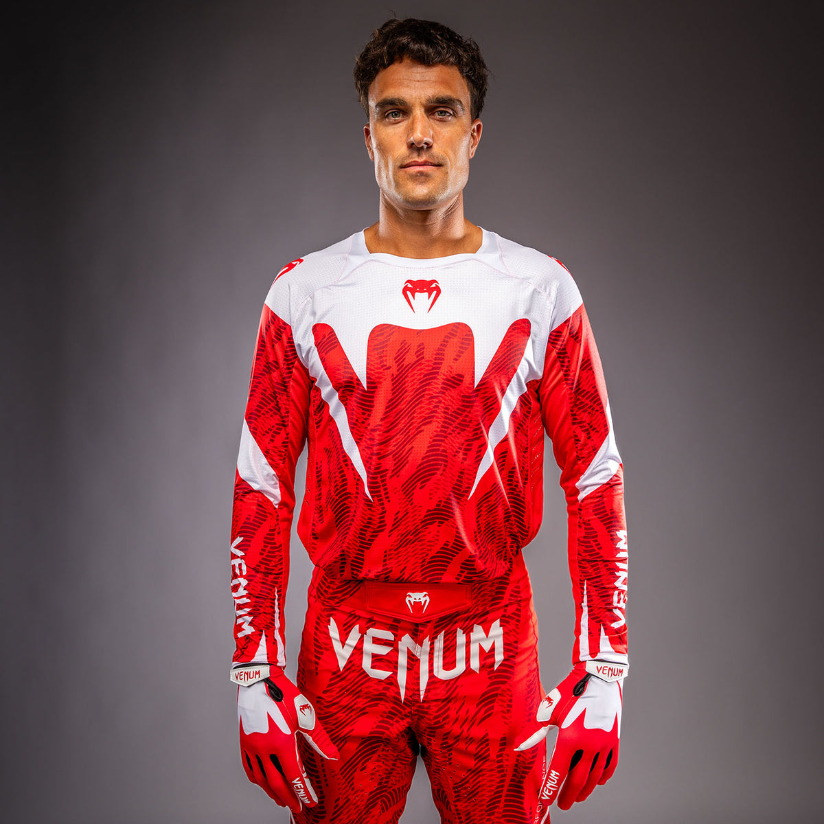 Maillot de Motorsports Venum MX Elite - Rouge
