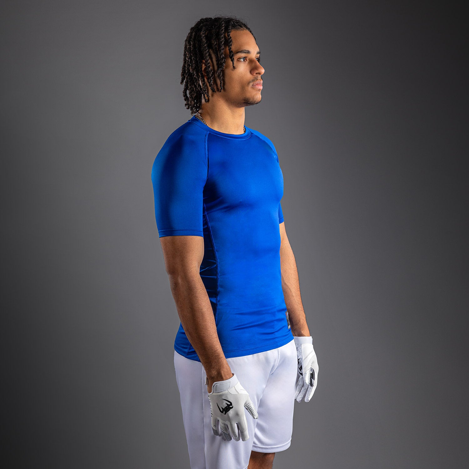 T-shirt de Compression Venum Lineup - Bleu/Blanc - product-type_T-Shirts de Compression