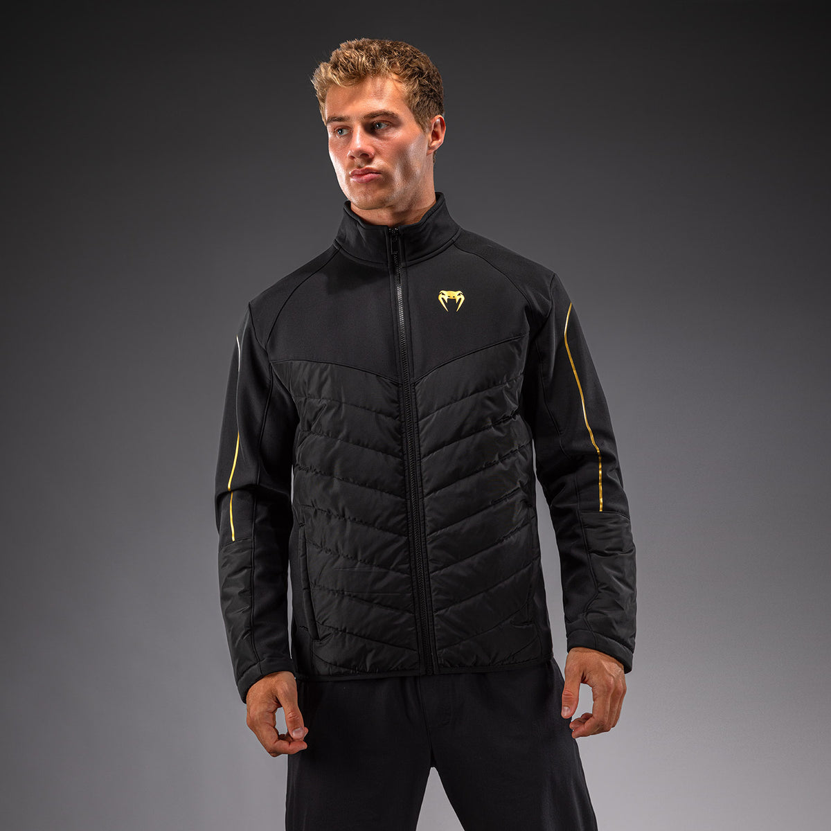 Veste softshell Venum Paddock - Noir/Or
