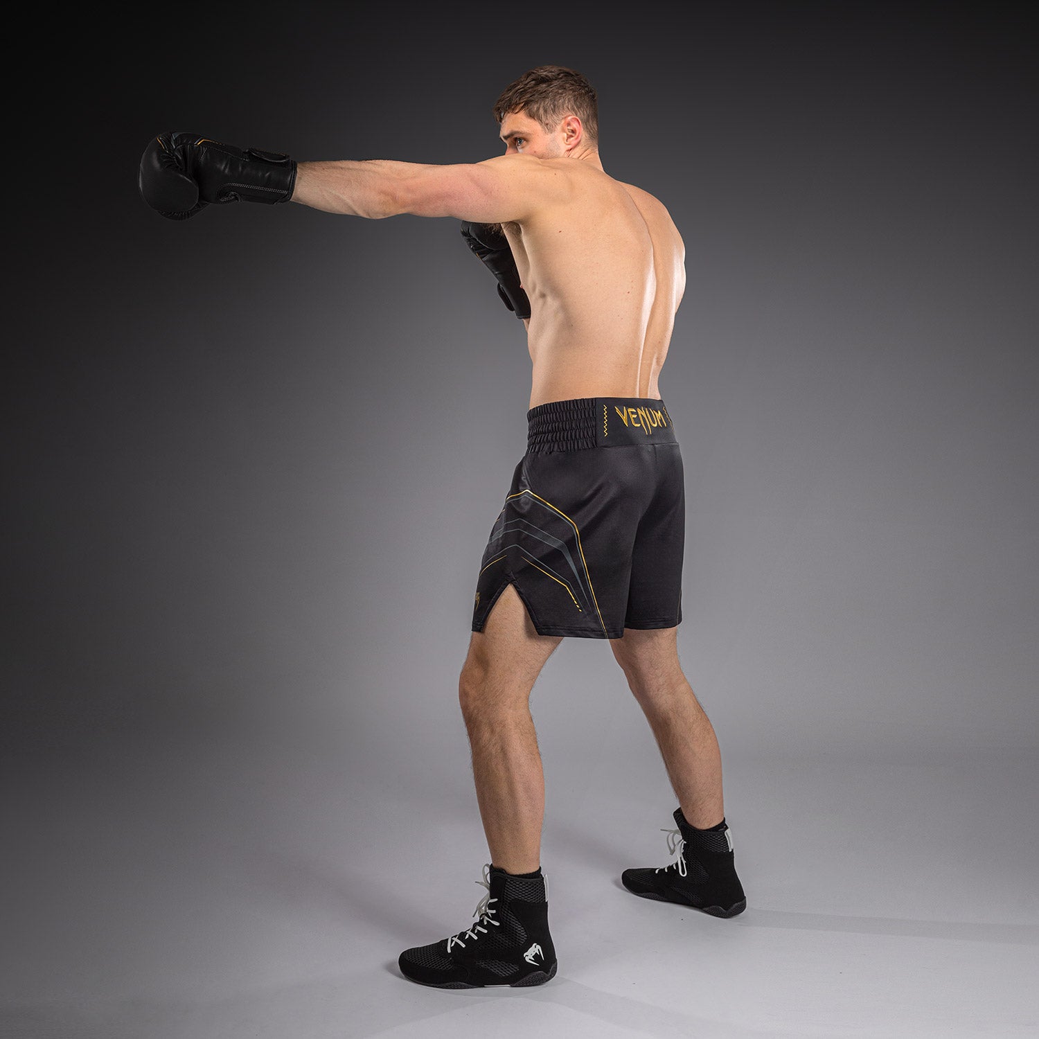 Short de Boxe Venum Streamline – Noir/Or - product-type_Shorts de boxe