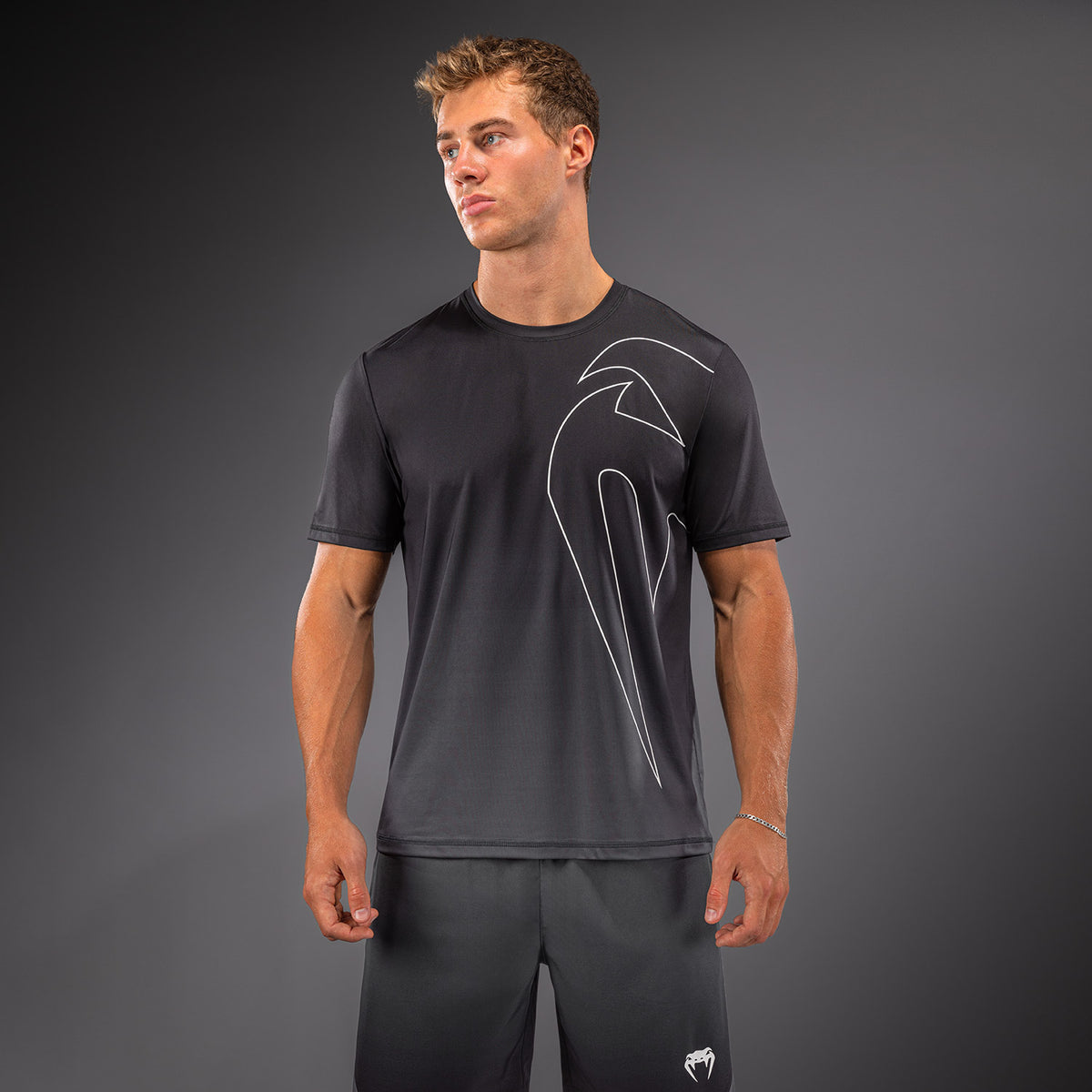 T-shirt Dry Tech Venum Giant Shift - Noir/Gris