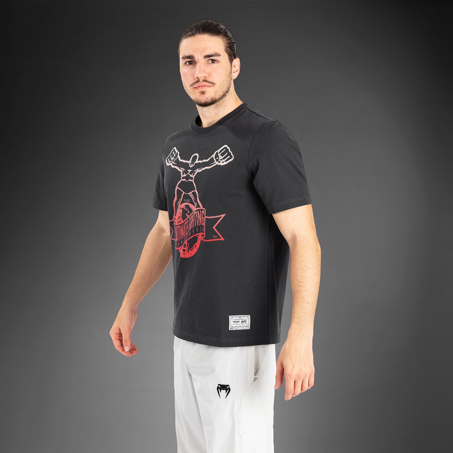 T-Shirt UFC by Venum Ulti-Man - Gris/Rouge - product-type_T-Shirts