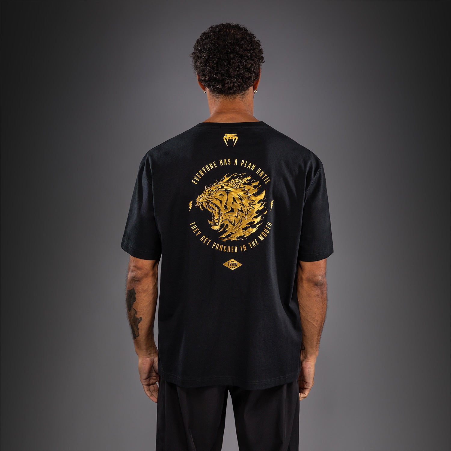 T-shirt Venum x Mike Tyson Tiger - Noir/Or - product-type_T-Shirts