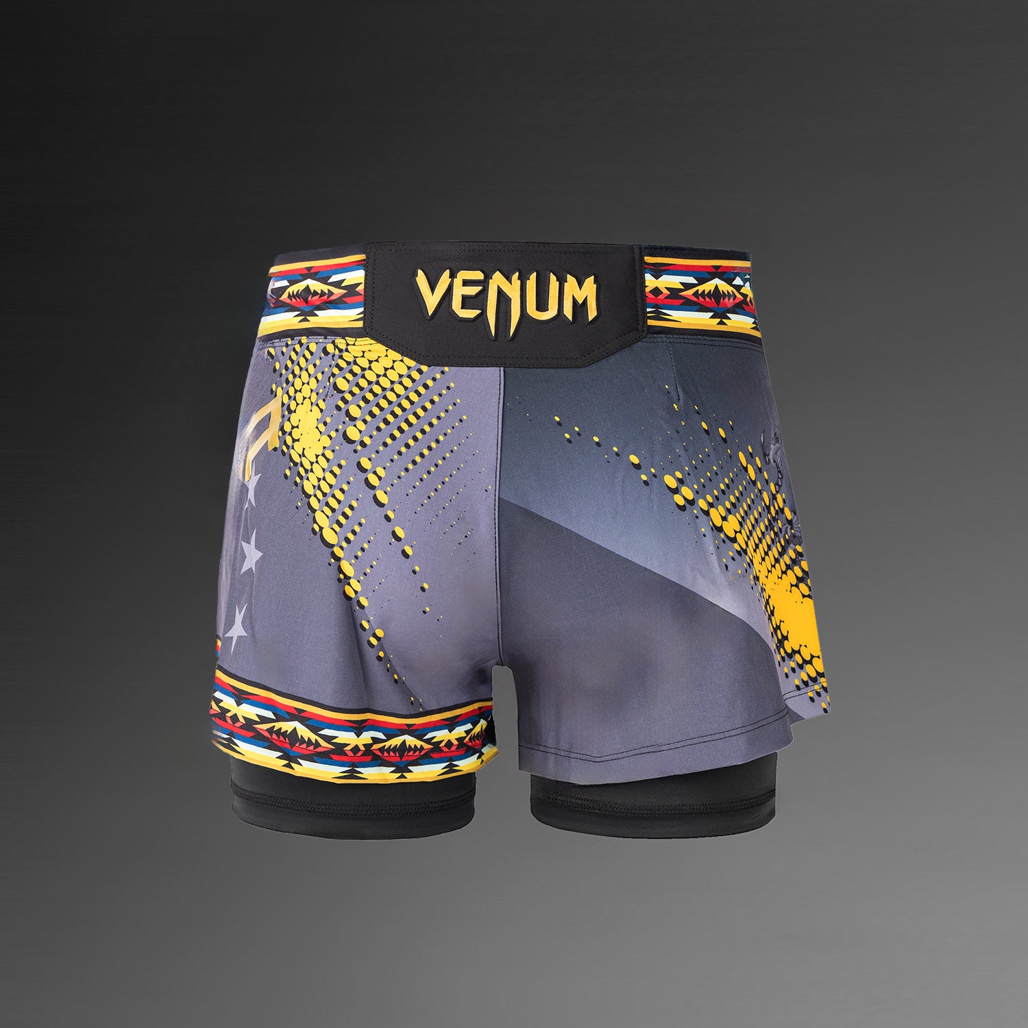 Short de combat court pour femmes UFC Unrivaled by Venum Julianna Peña - Noir - product-type_Shorts de MMA