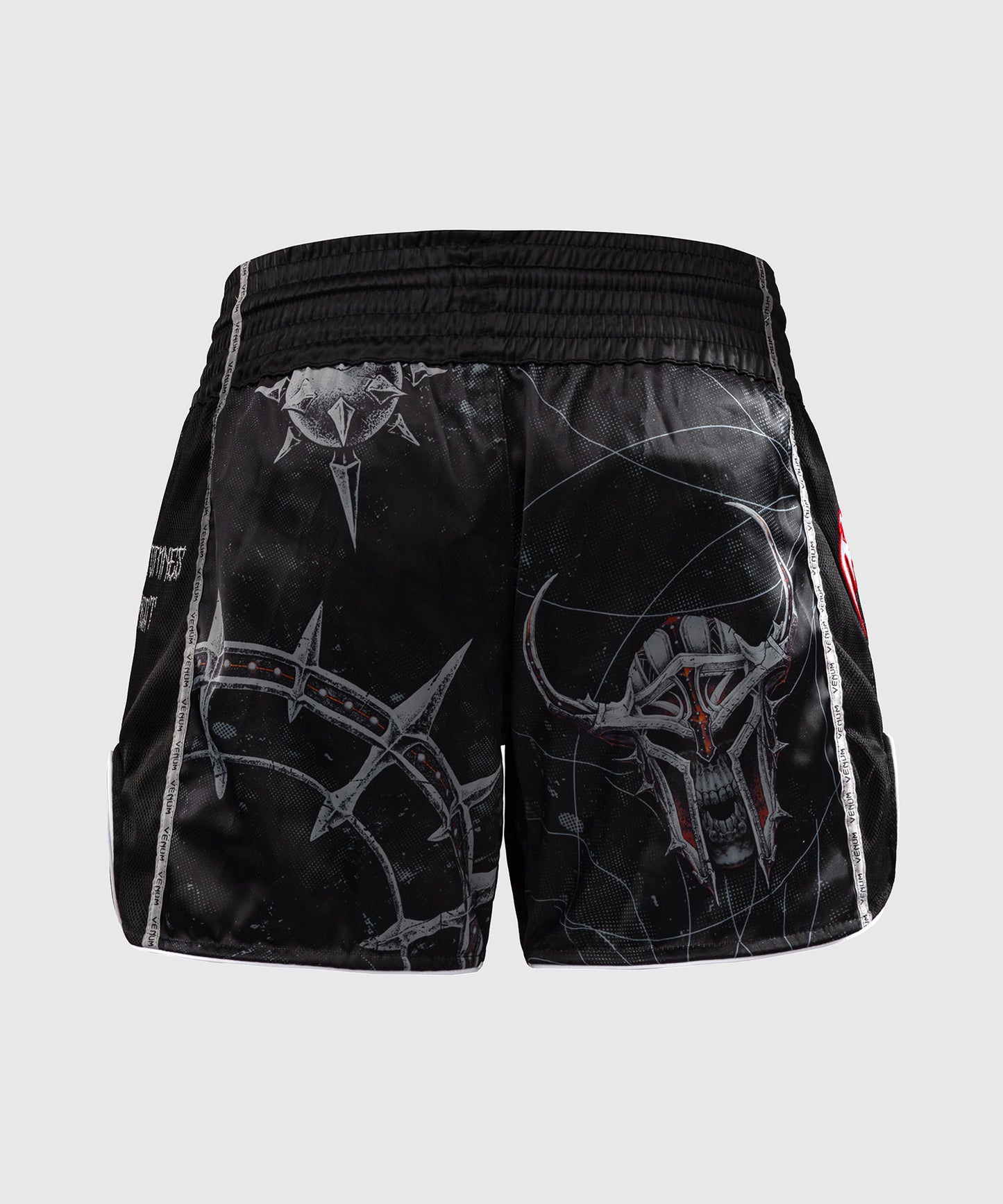 Shorts de Muay Thai Venum Gladiator 5.0 - Noir/Orange Néon - product-type_Shorts de Muay Thai