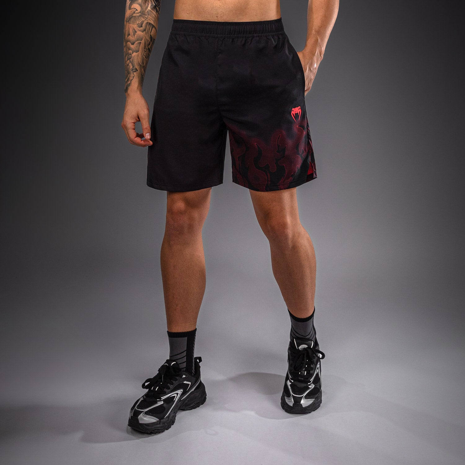 Short d’Entraînement Venum Spectre – Noir/Rouge - product-type_Shorts de training