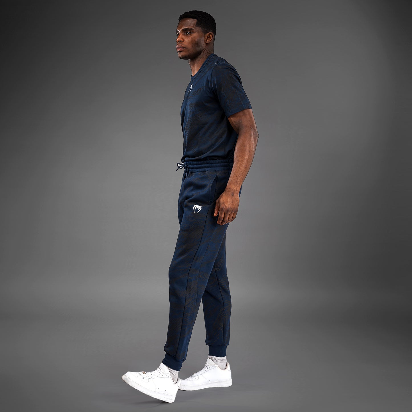 Pantalon en Coton pour Hommes UFC Fusion by Venum Fight Week - Bleu Océanique - product-type_Pantalons de jogging