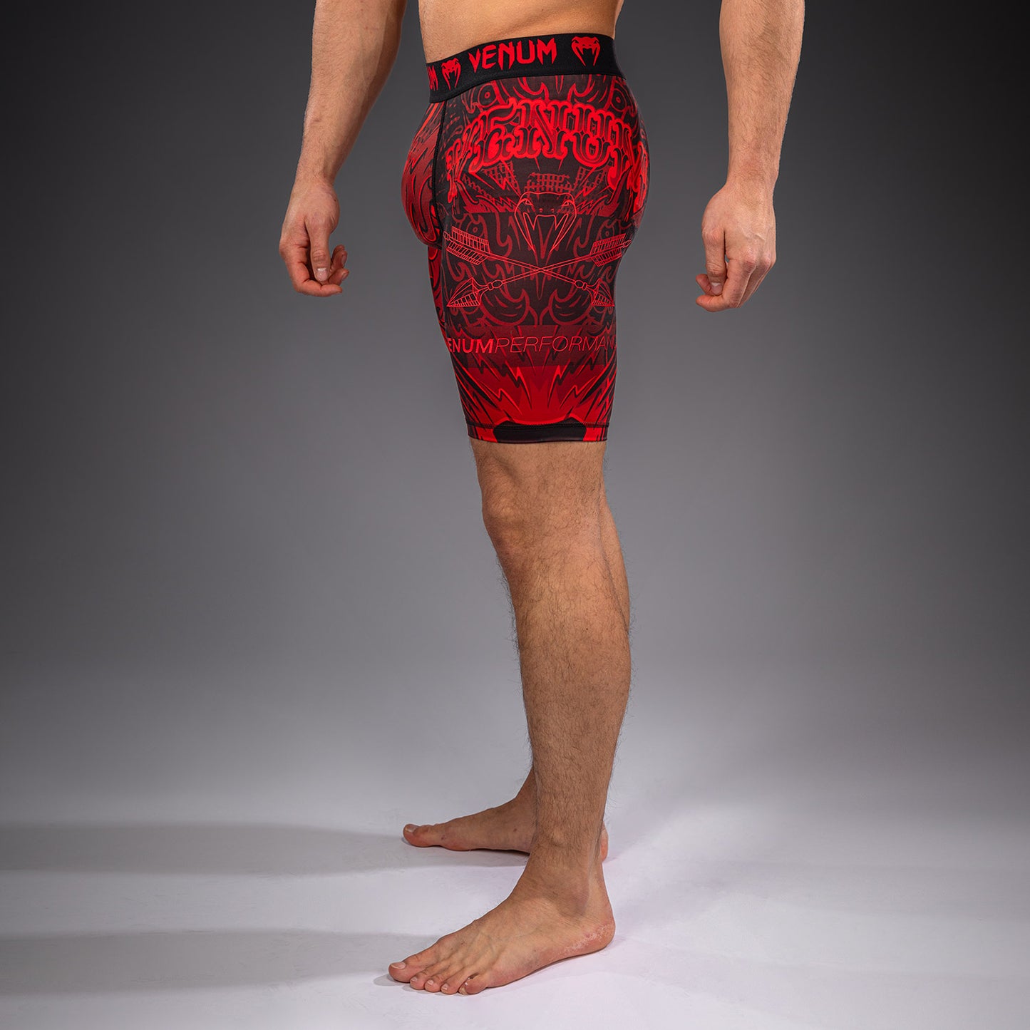 Short de Compression Venum Wolf Atak – Noir/Rouge - product-type_Shorts de compression