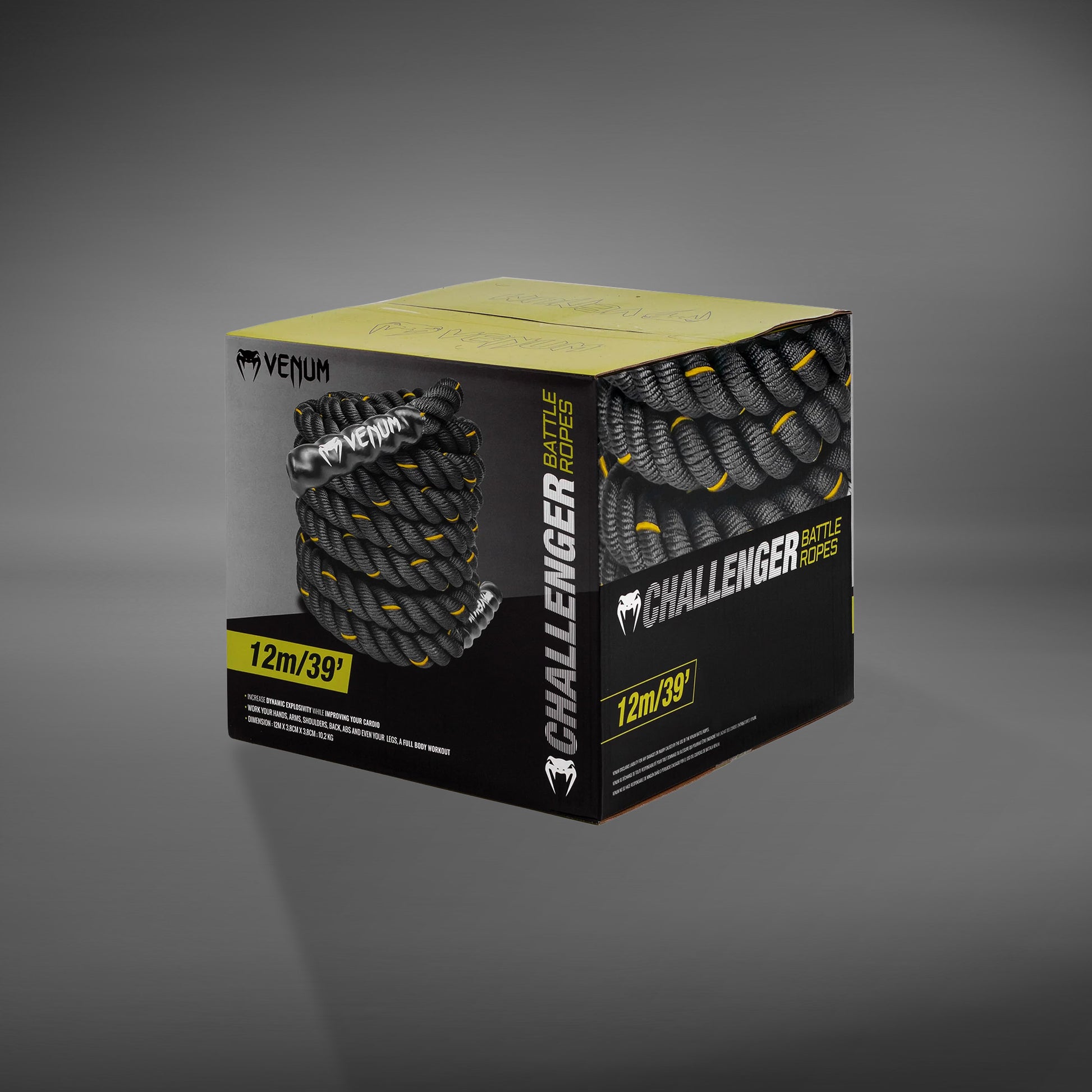 Battle Rope Venum Challenger - 12m - Noir - product-type_Battle Rope