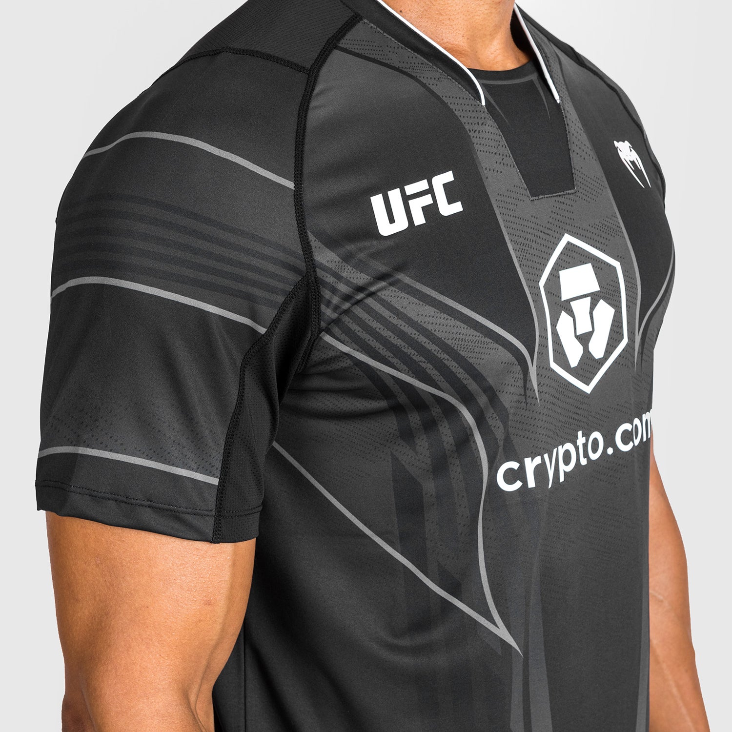 T-Shirt Technique Homme Personnalisé UFC Venum Authentic Fight Night 2.0 - Noir - product-type_T-Shirts Dry Tech