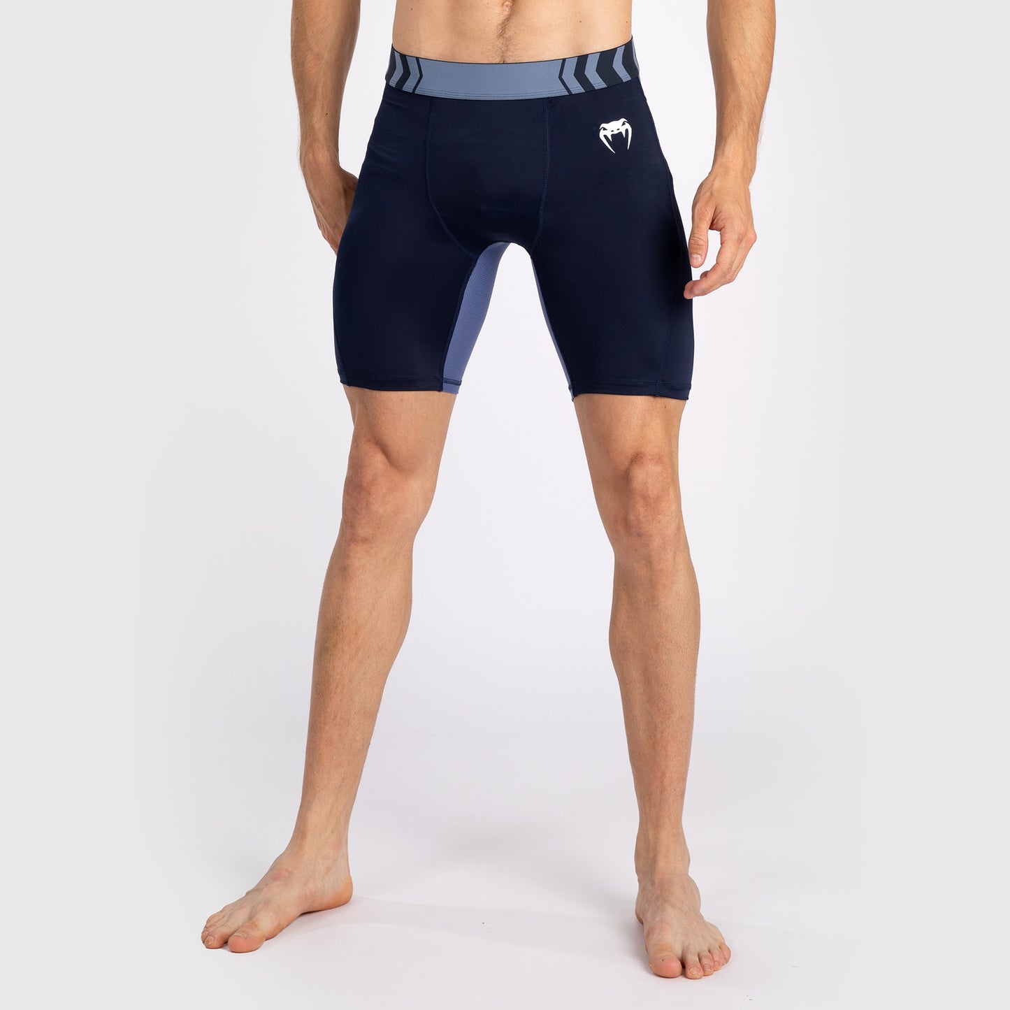 Short de compression pour Hommes Venum Tempest - Bleu Marine/Bleu - product-type_Shorts de compression
