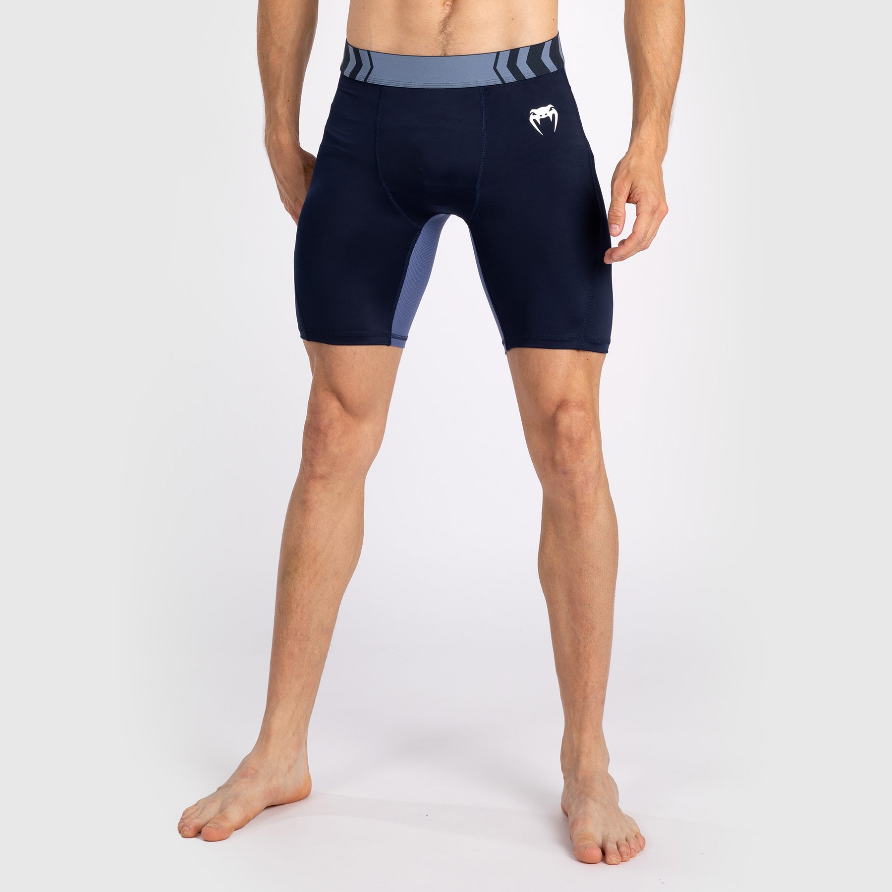 Short de compression pour Hommes Venum Tempest - Bleu Marine/Bleu - product-type_Shorts de compression