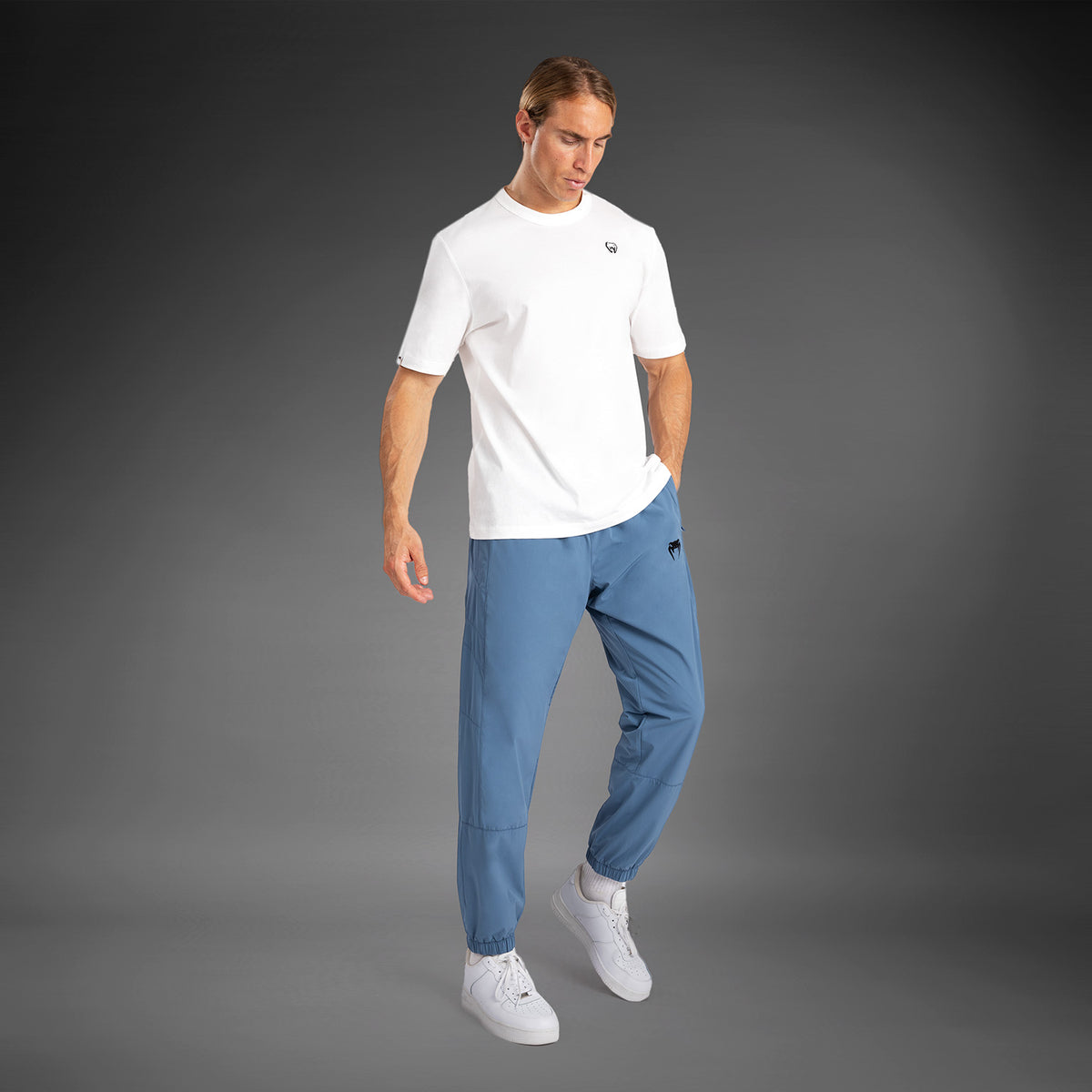 Pantalon de survêtement Venum Attack 90 - Bleu/Noir - product-type_Pantalons de jogging