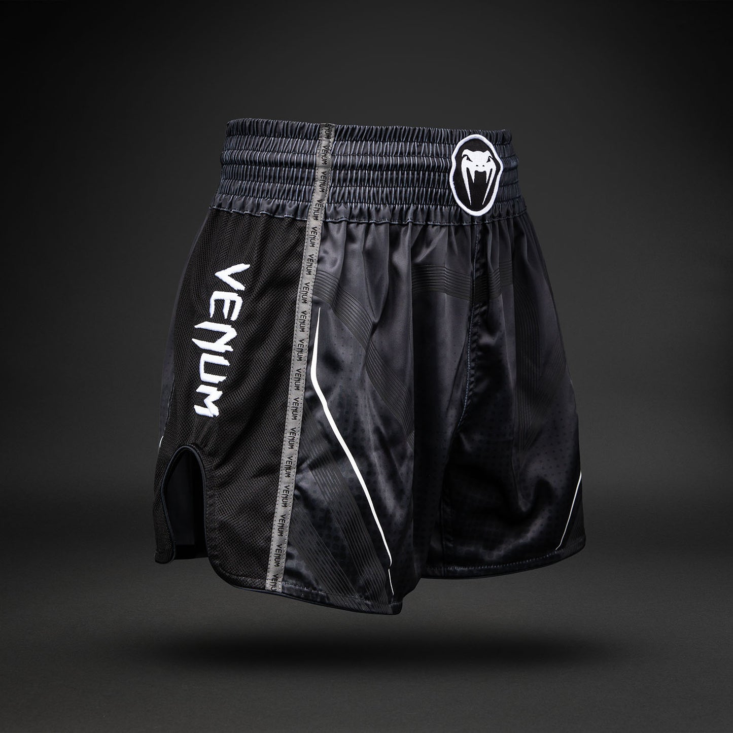 Short de Muay Thaï Venum Stealth – Noir/Blanc - product-type_Shorts de Muay Thai