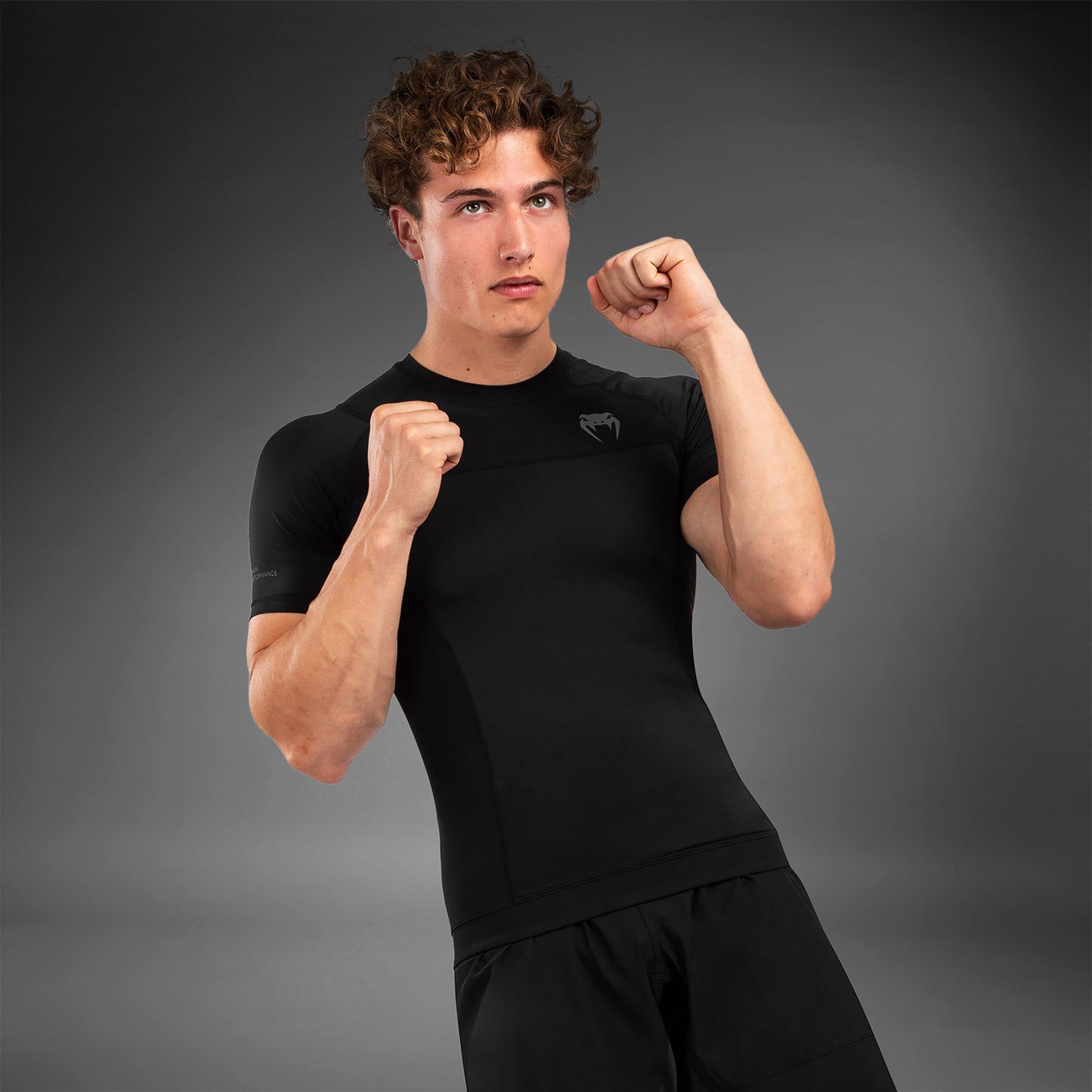 Rashguard à manches courtes Venum G-Fit Air - Noir - product-type_T-Shirts de Compression