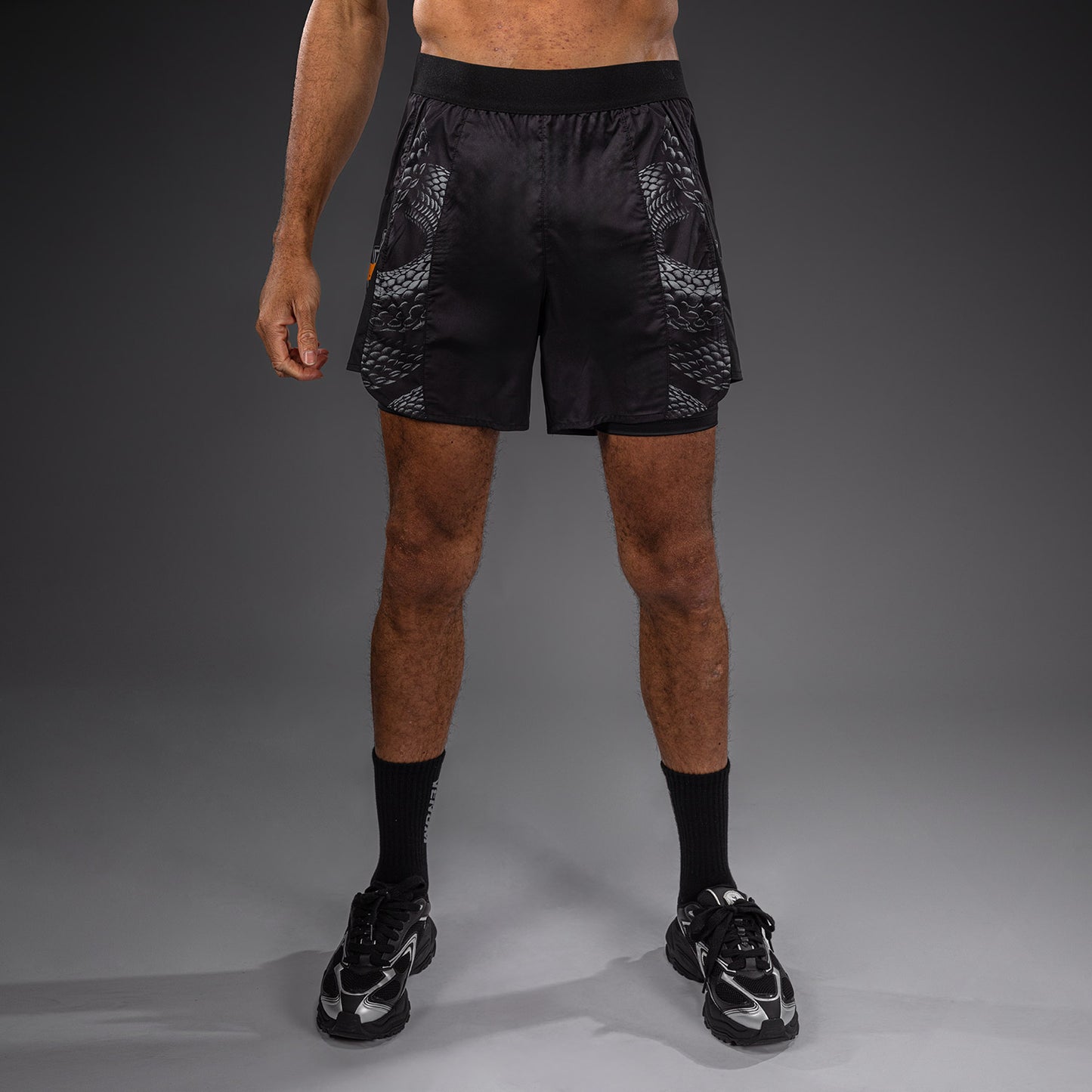 Short d’Entraînement Venum Matupa - Noir/Gris/Or - product-type_Shorts de training