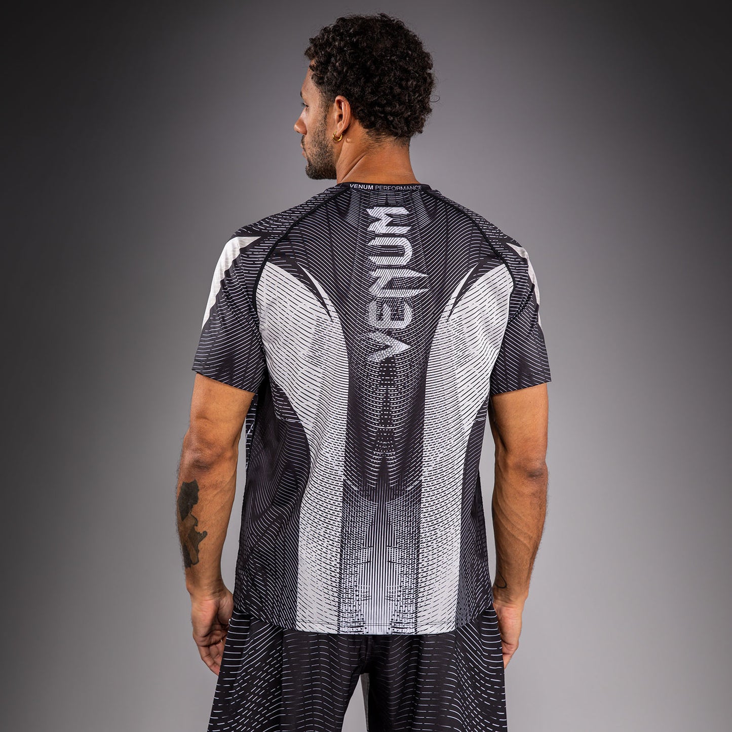 T-shirt Dry Tech Venum Galactic 3.0 - Blanc Cassé/Noir