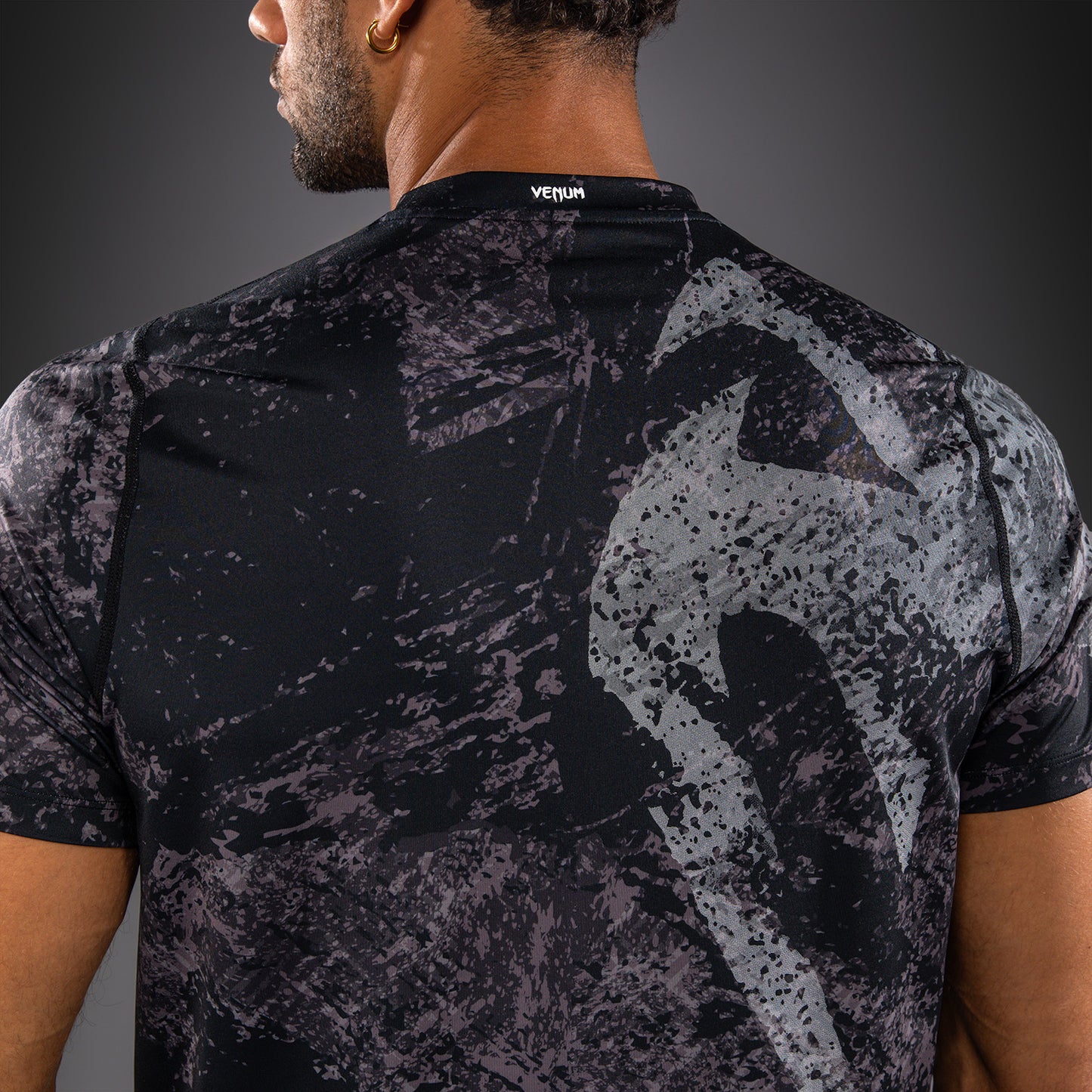 T-shirt Dry Tech Venum Rage & Workout - Noir/Gris
