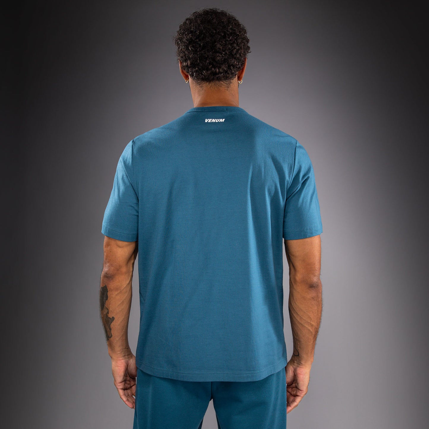 T-shirt en Coton Venum Giant 3D - Bleu Océan