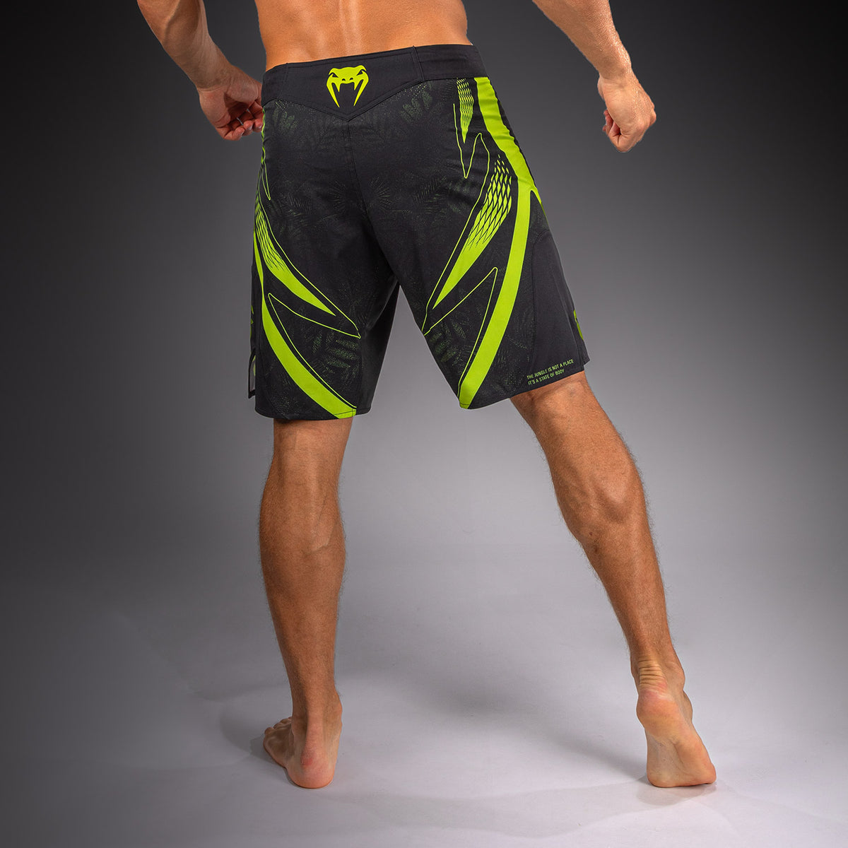 Short de MMA Venum Amazonia Reborn - Noir/Vert