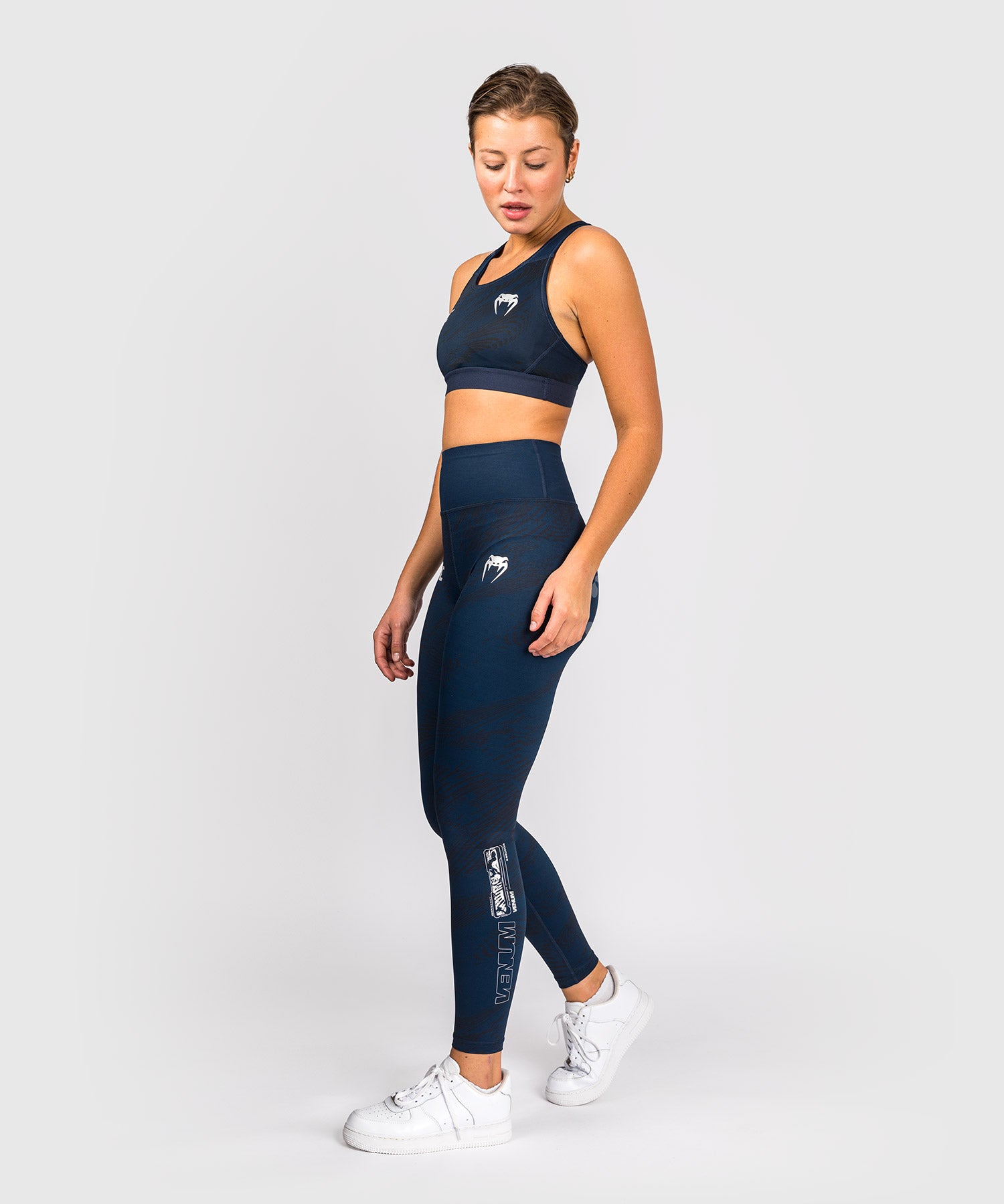 Leggings Performance pour Femmes UFC Fusion by Venum Fight Week - Bleu Océanique - product-type_Leggings