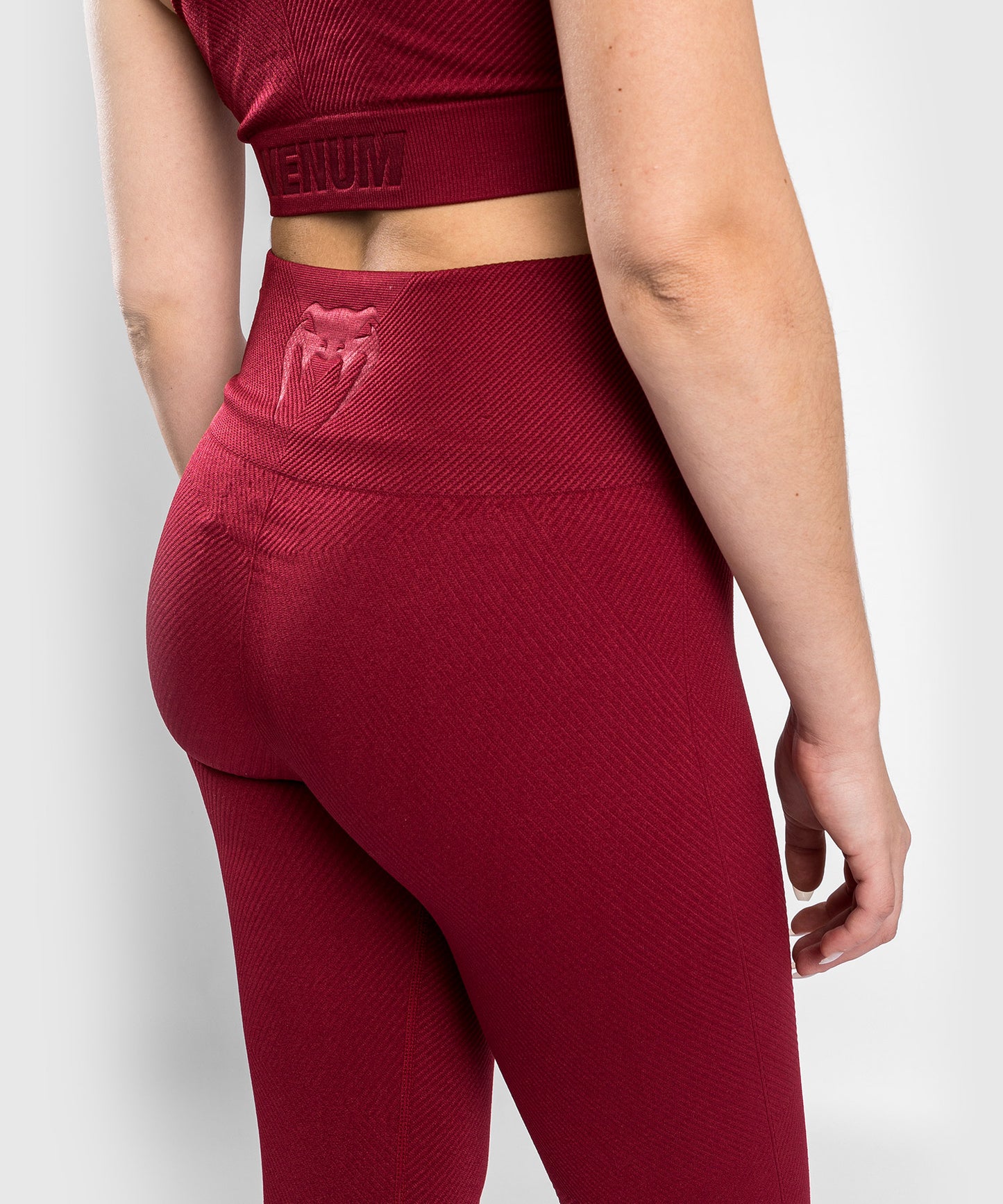 Leggings Venum Sparring  Seamless 7/8 - Bordeaux