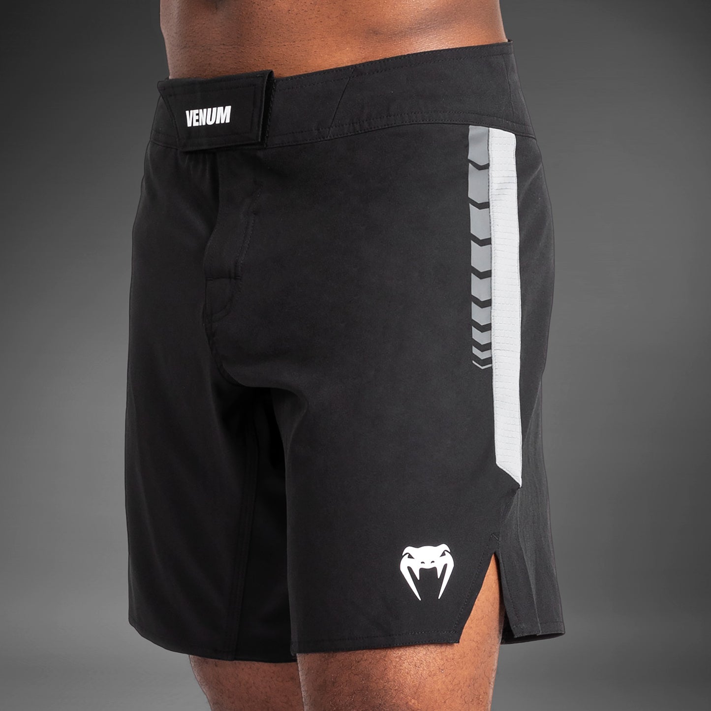Short de Combat pour Hommes Venum Tempest - Noir/Gris - product-type_Shorts de MMA