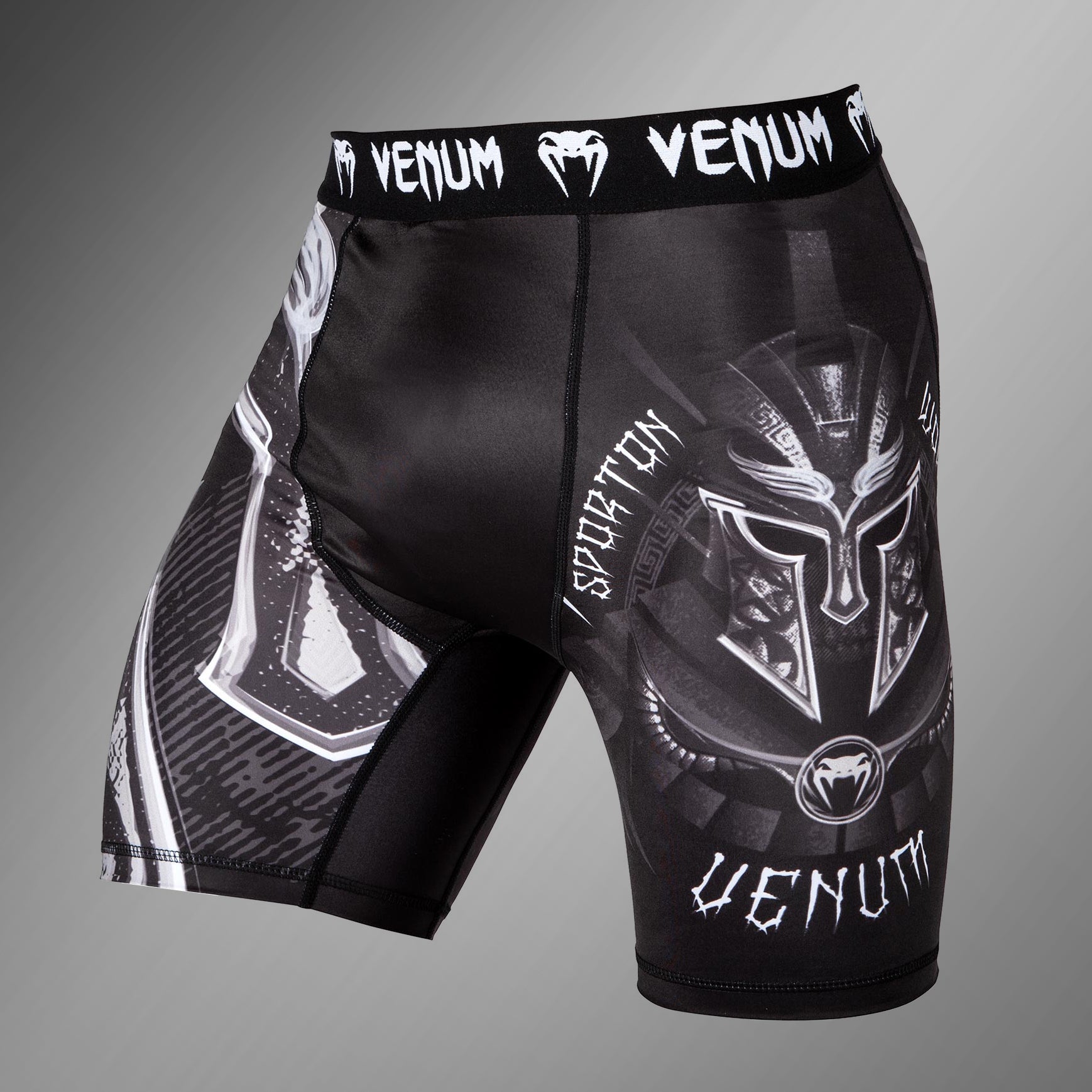 Short de compression Venum Gladiator 3.0 - Noir/Blanc - product-type_Shorts de compression