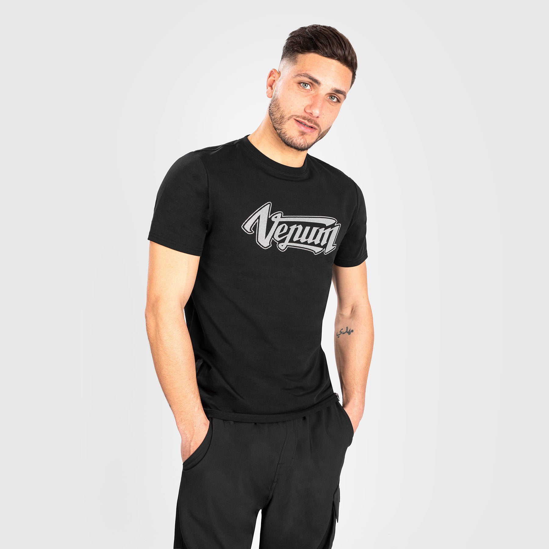 T-shirt Venum Absolute 2.0 - Coupe ajustée - Noir/Argent - product-type_T-Shirts