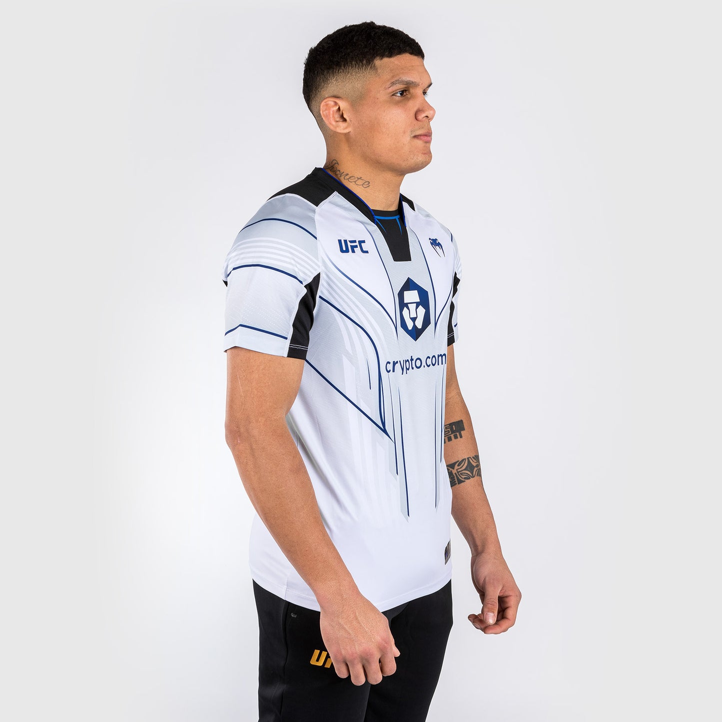 T-shirt Technique Homme Personnalisé UFC Venum Authentic Fight Night 2.0 - Midnight Edition - Ice - product-type_T-Shirts Dry Tech