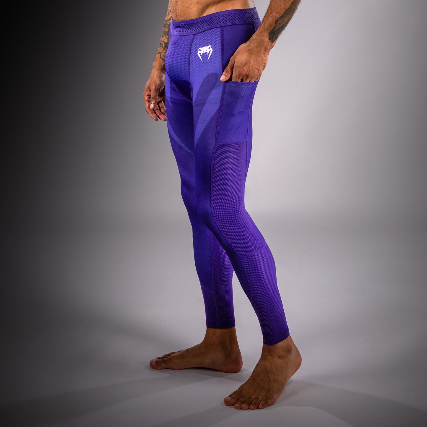 Pantalon de Compression Venum No Gi - Violet