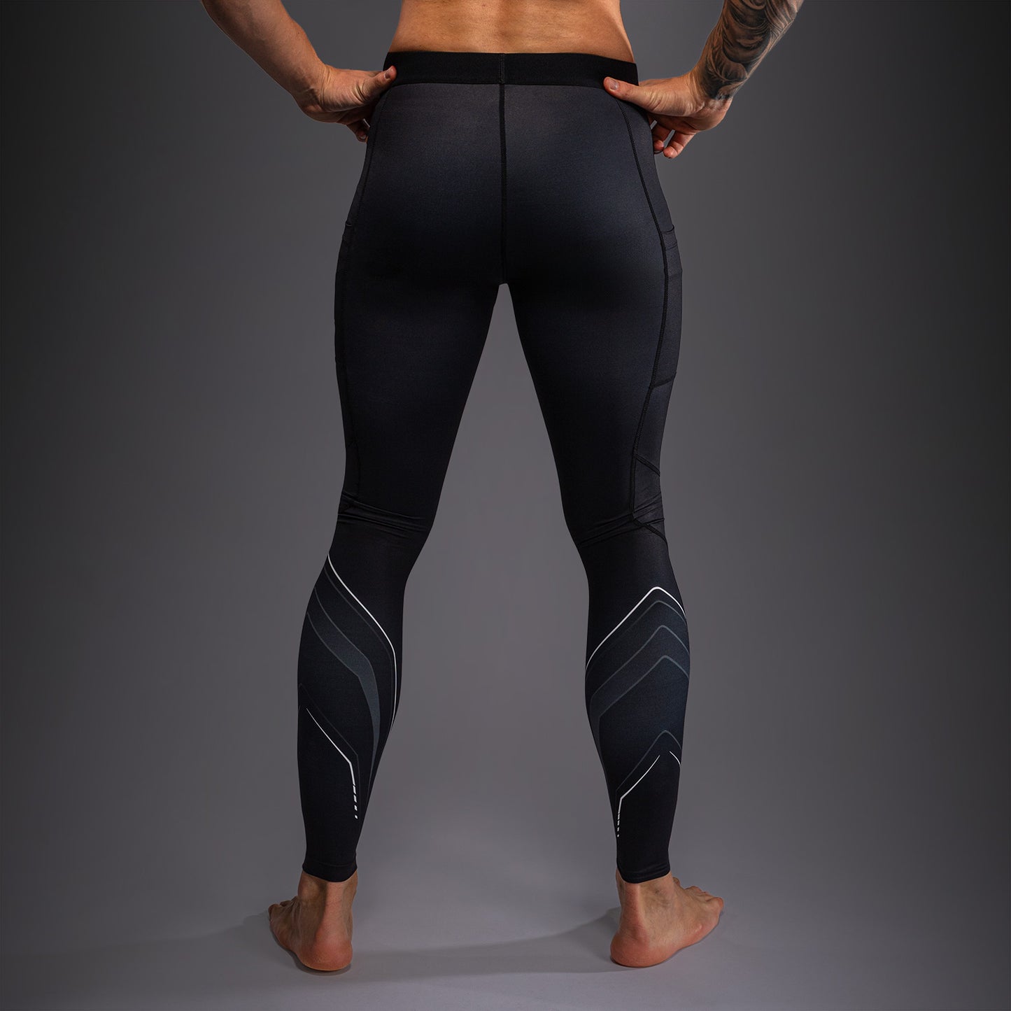 Spats Venum Streamline – Noir/Blanc - product-type_Pantalons de Compression