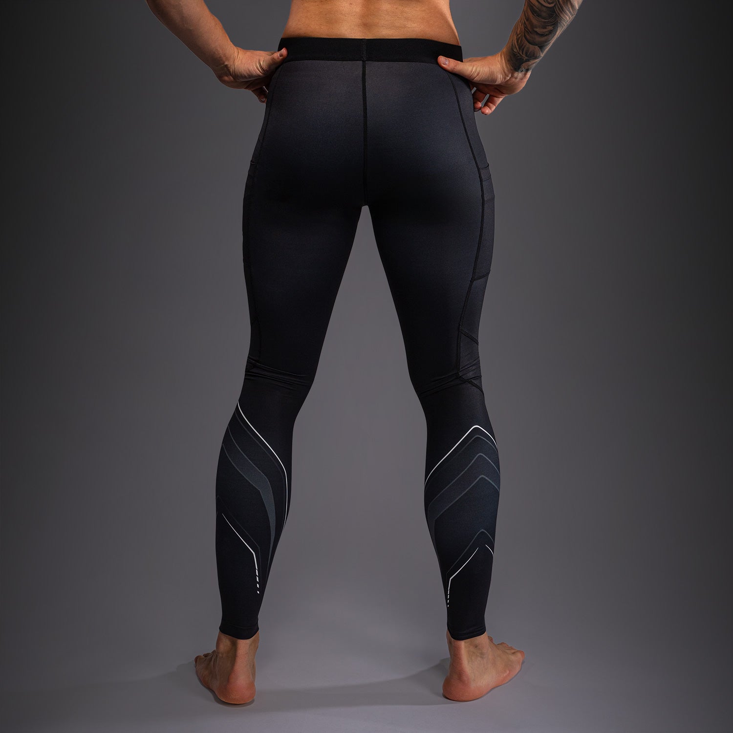 Spats Venum Streamline – Noir/Blanc - product-type_Pantalons de Compression