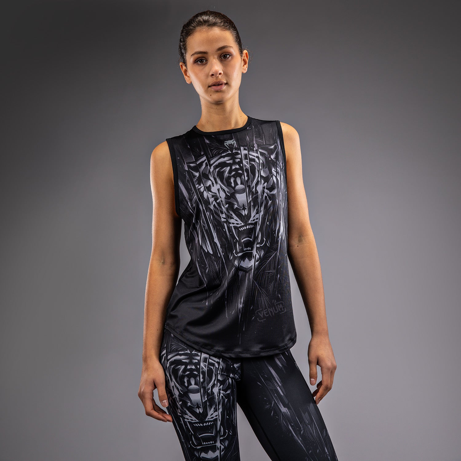 Débardeur Venum Tiger pour Femmes - Noir/Argent - product-type_Débardeurs