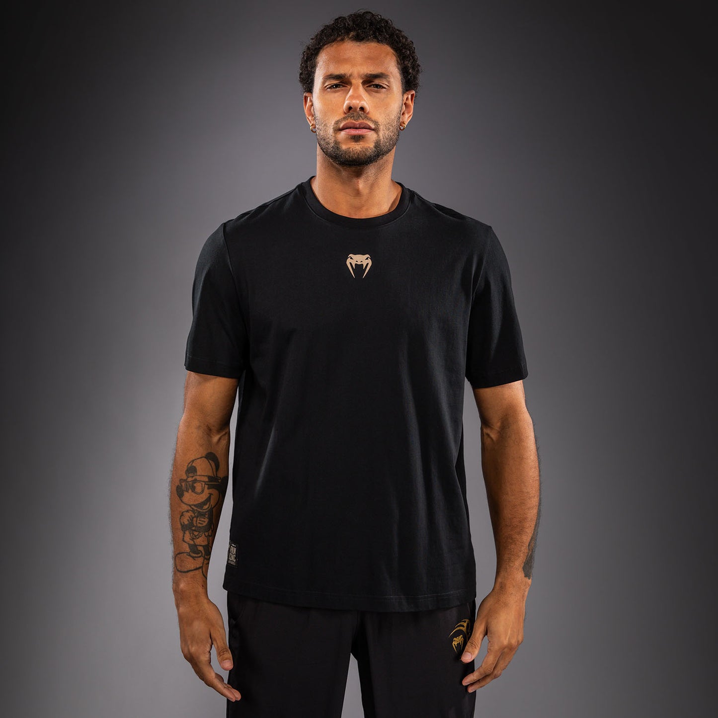 T-shirt en Coton Venum Fight Icon - Noir