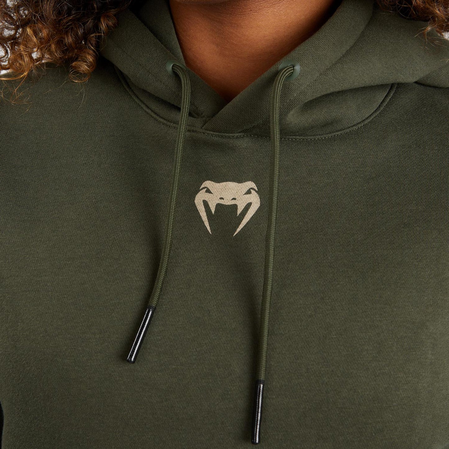 Sweat à capuche pour Femmes UFC Adrenaline by Venum Fight Week - Khaki - product-type_Sweatshirts
