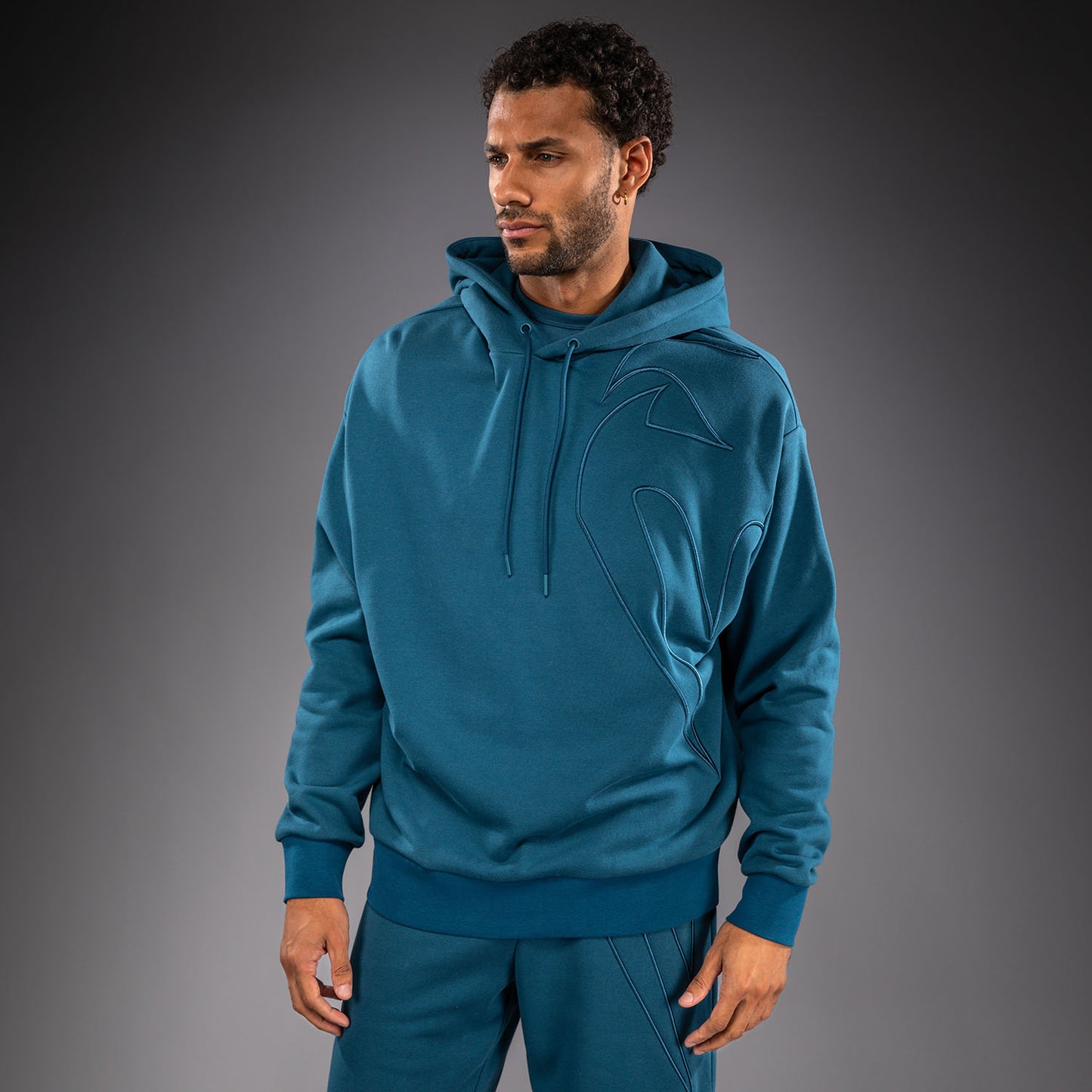 Sweat à Capuche Venum Giant 3D - Bleu Océan