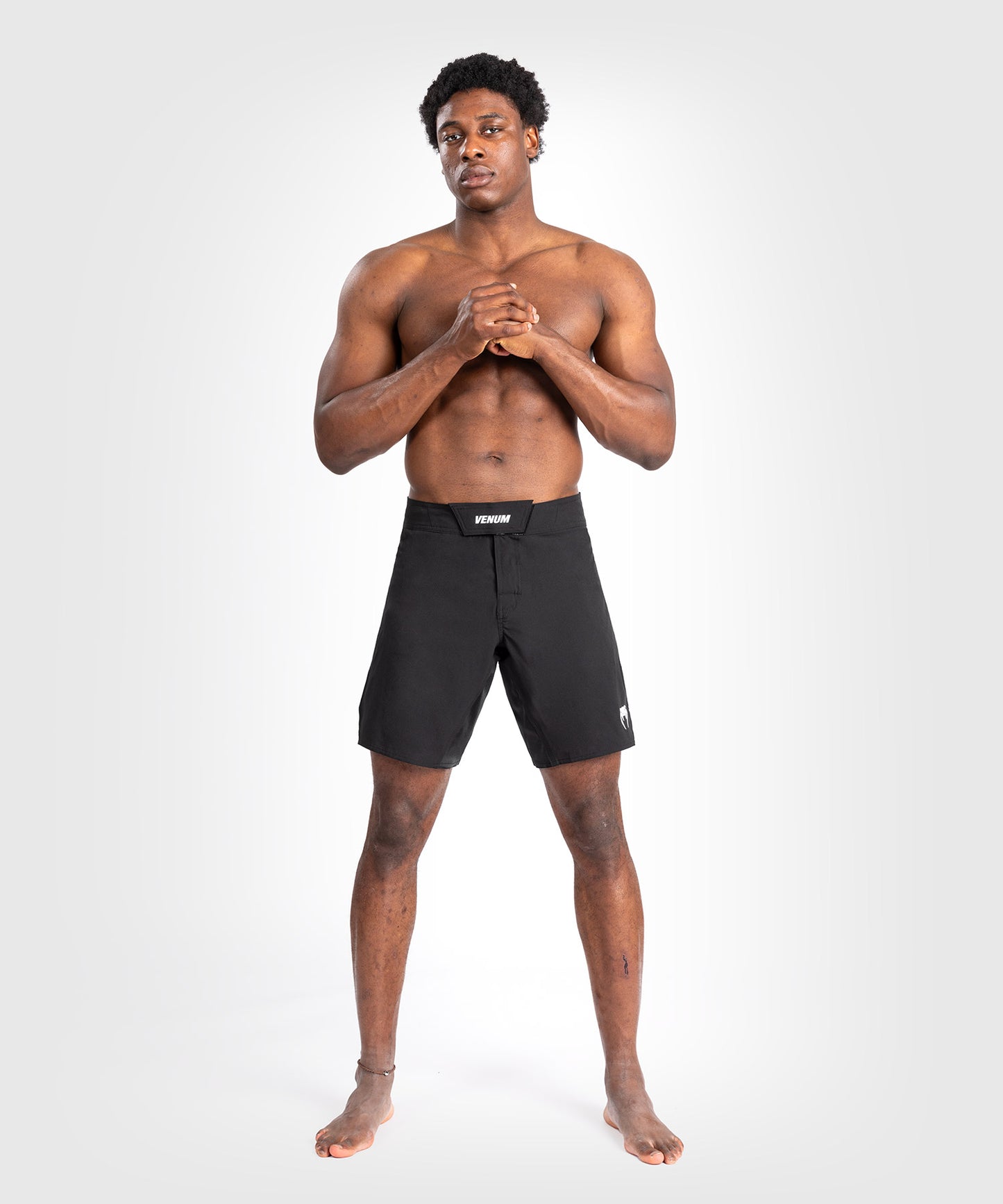 Short de Combat pour Hommes Venum Tempest - Noir/Gris - product-type_Shorts de MMA