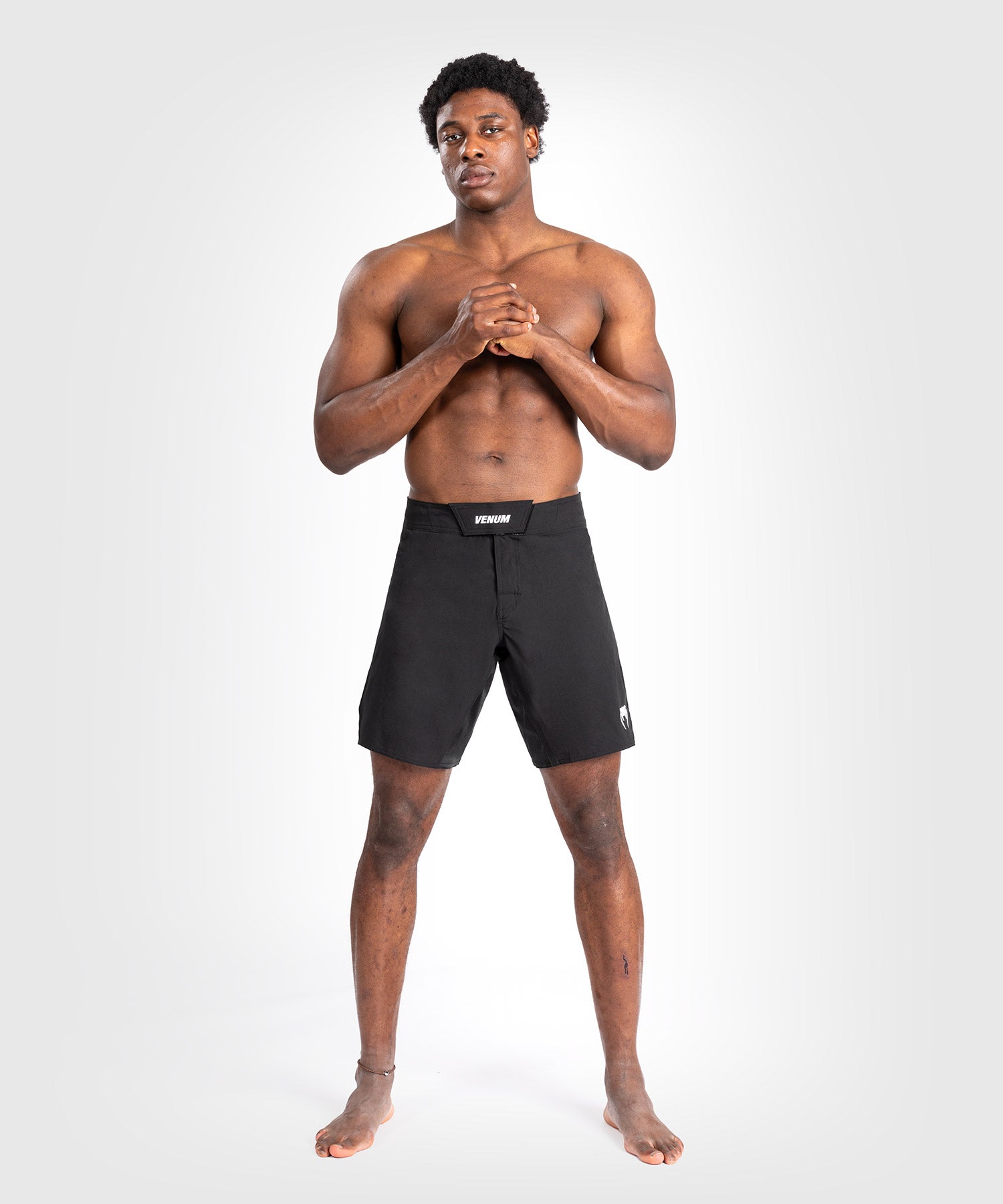 Short de Combat pour Hommes Venum Tempest - Noir/Gris - product-type_Shorts de MMA