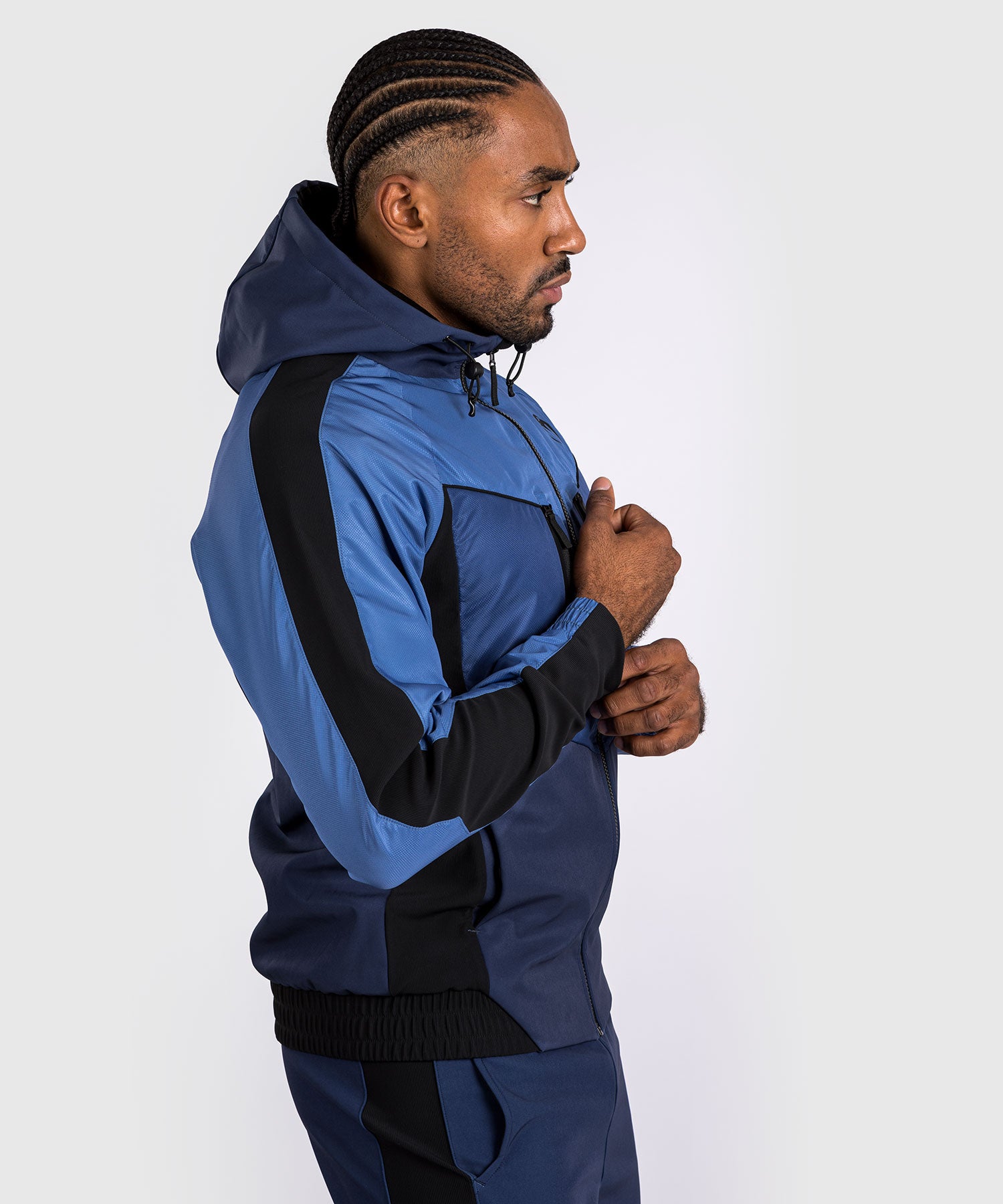 Veste de survêtement Venum Laser 3.0 - Noir/Bleu - product-type_Vestes