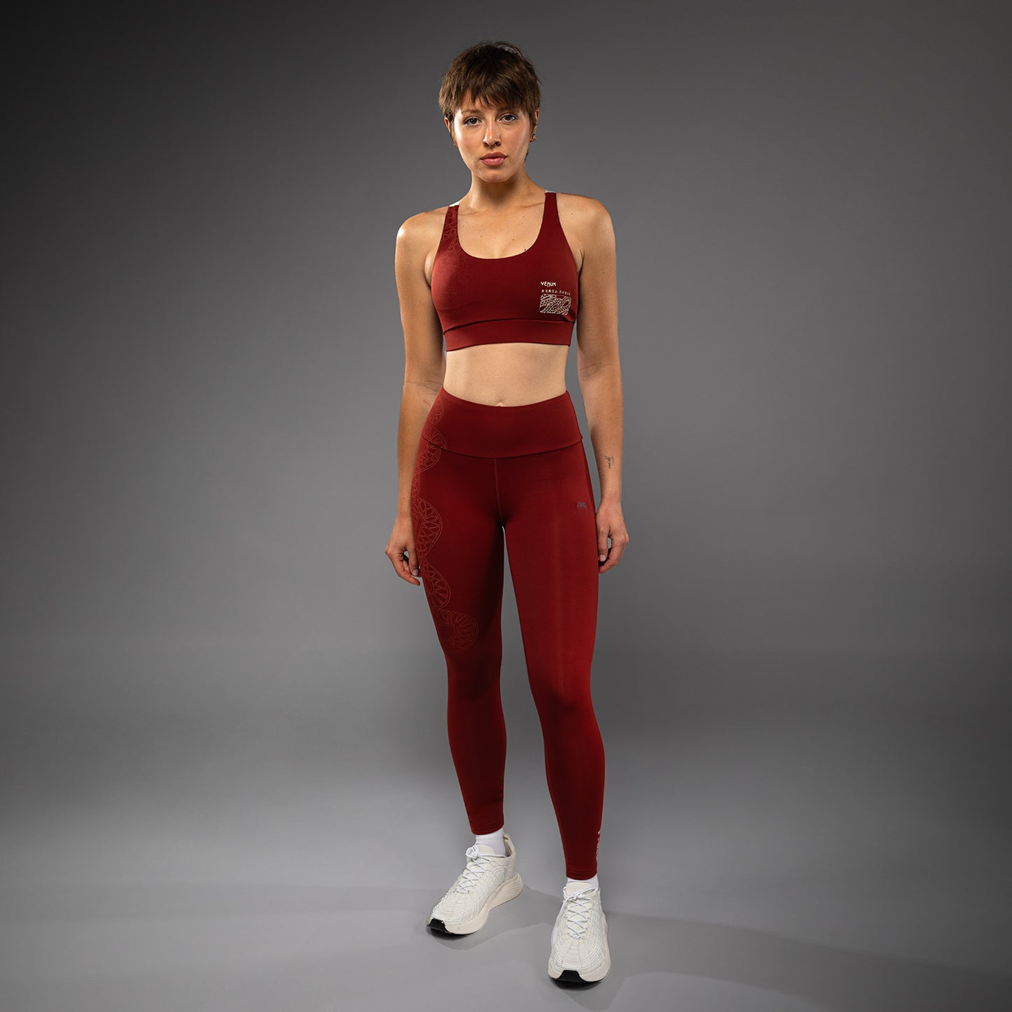 Legging Venum Serpenti – Bordeaux/Ivoire - product-type_Leggings
