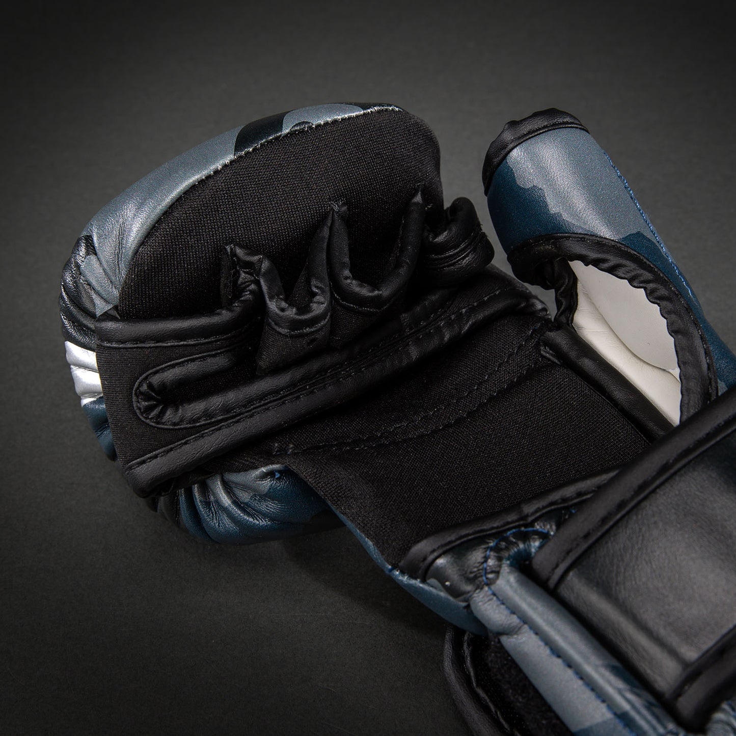 Gants de sparring Venum Elite - Bleu Marine Foncé/Bleu
