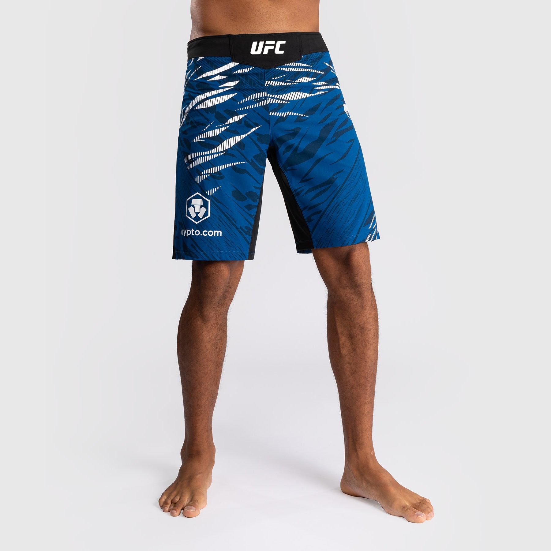 Shorts de Combat pour Hommes UFC Fusion by Venum Personnalisé Authentic Fight Night - Coupe Longue - Bleu - product-type_Shorts de MMA