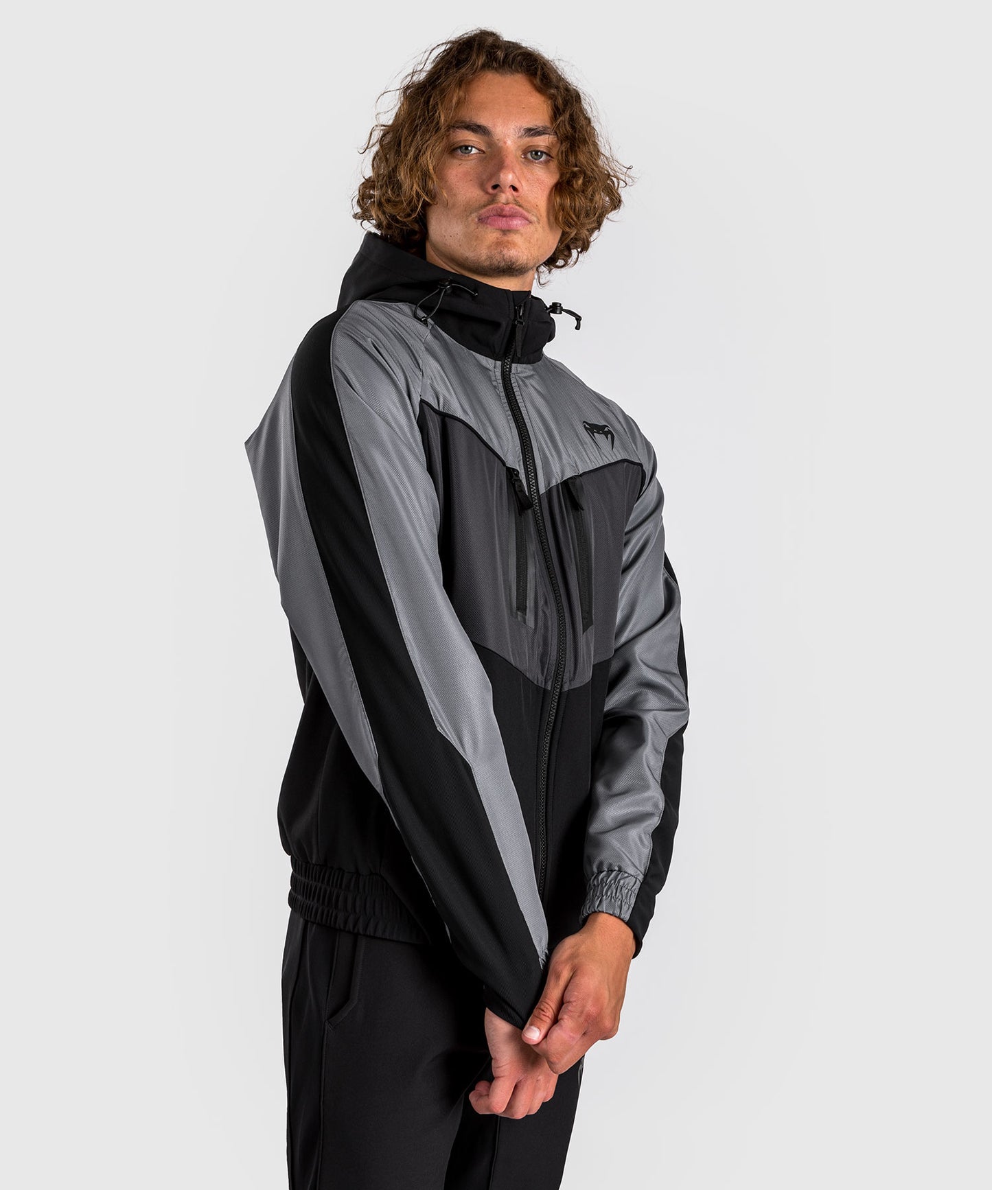 Veste de survêtement Venum Laser 3.0 - Noir/Gris - product-type_Vestes