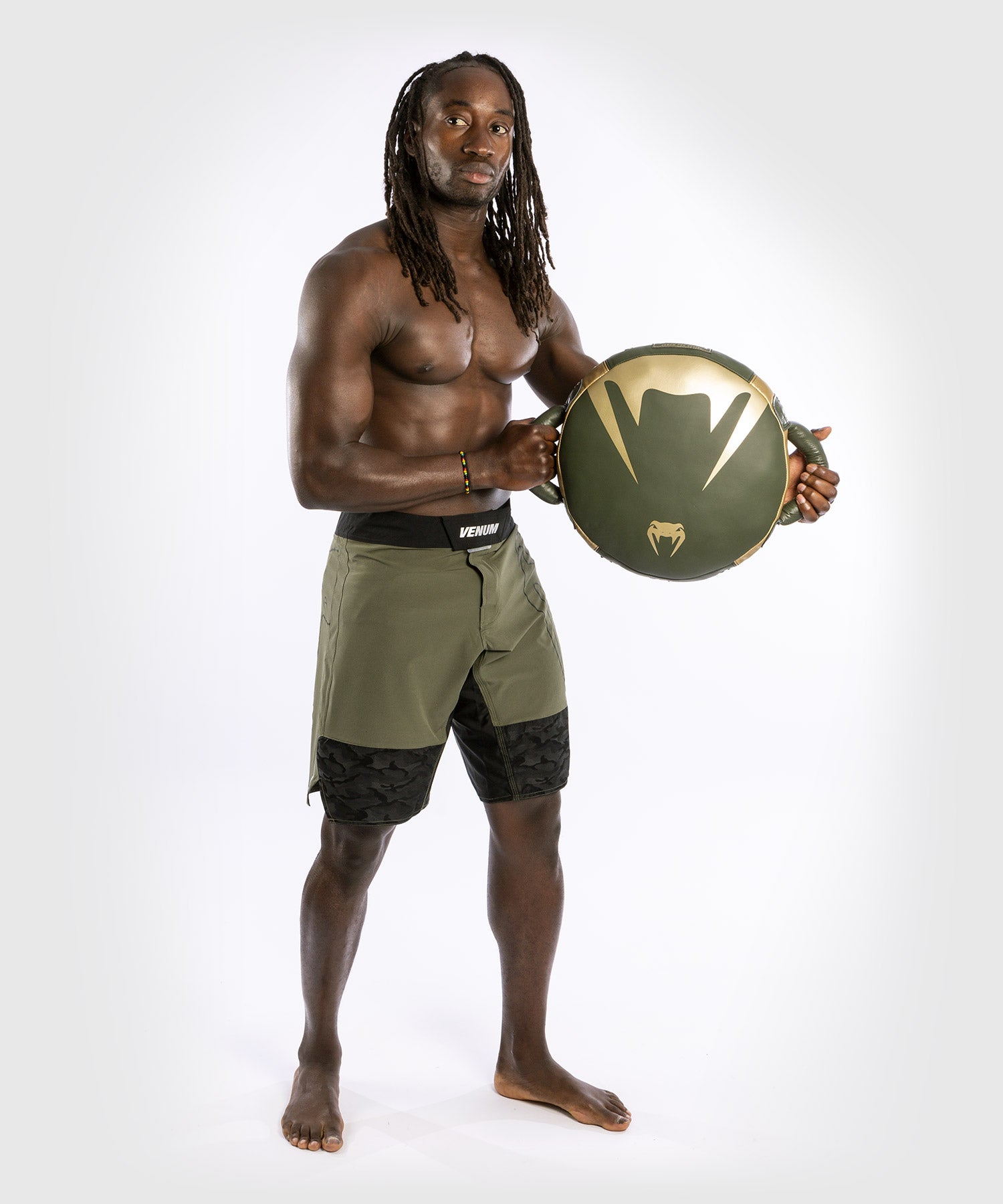 Bouclier Rond Venum Pro Boxing - Kaki/Or - product-type_Ceintures abdominales