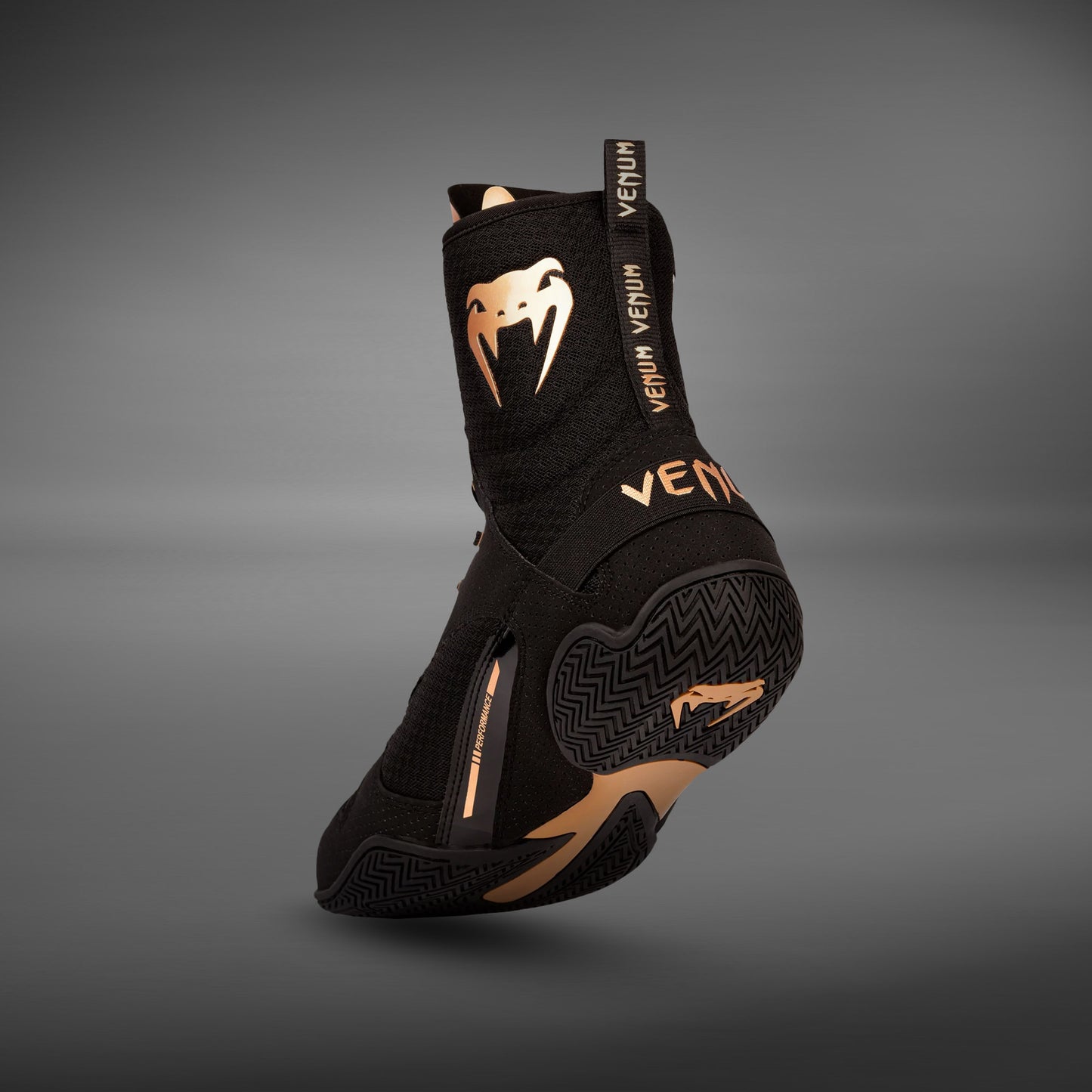 Chaussures de Boxe Venum Elite – Noir/Bronze - product-type_Chaussures de boxe