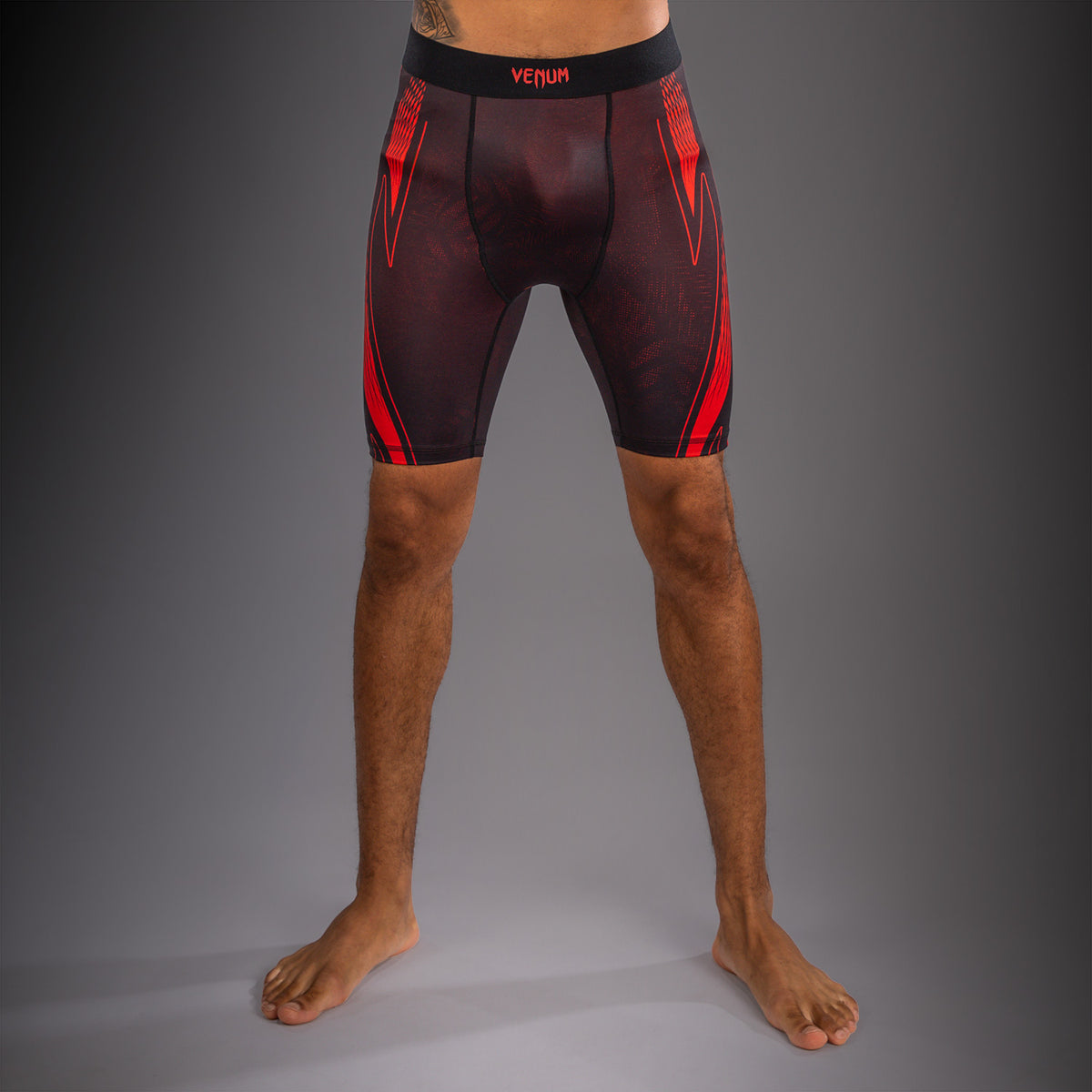 Short de compression Venum Amazonia Reborn - Noir/Rouge