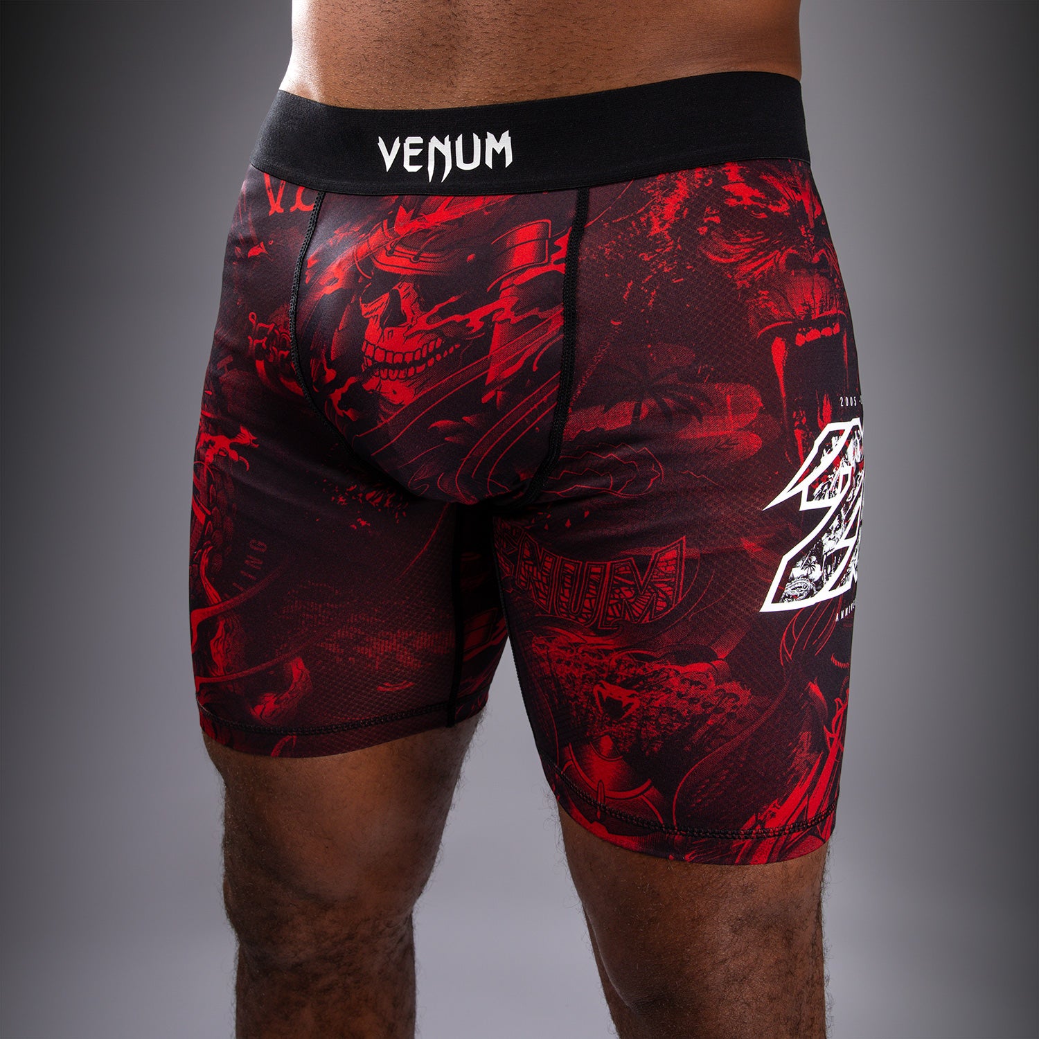 Short de Compression Venum 20th Anniversary - Noir/Rouge - product-type_Shorts de compression