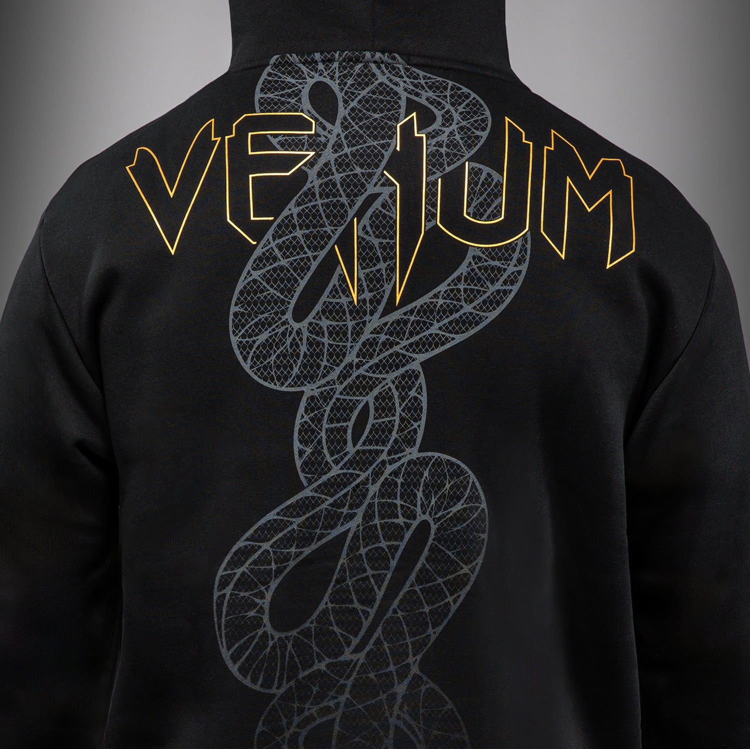 Sweat à Capuche Venum Serpenti – Noir/Argent/Or - product-type_Sweatshirts