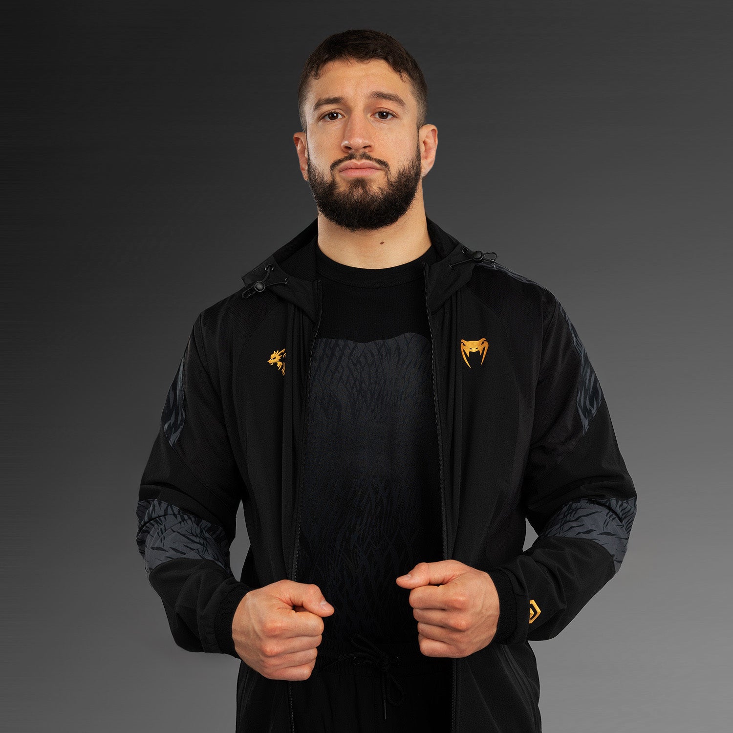 Veste de survêtement Venum x Chimaev - Noir/Gris - product-type_Vestes